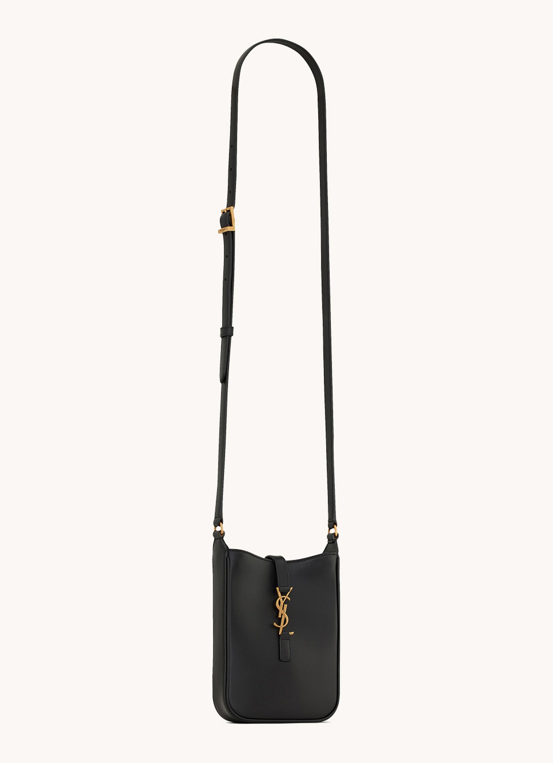 Saint Laurent Le 5 À 7 Mini schoudertas van kalfsleer - detail 5 zwart