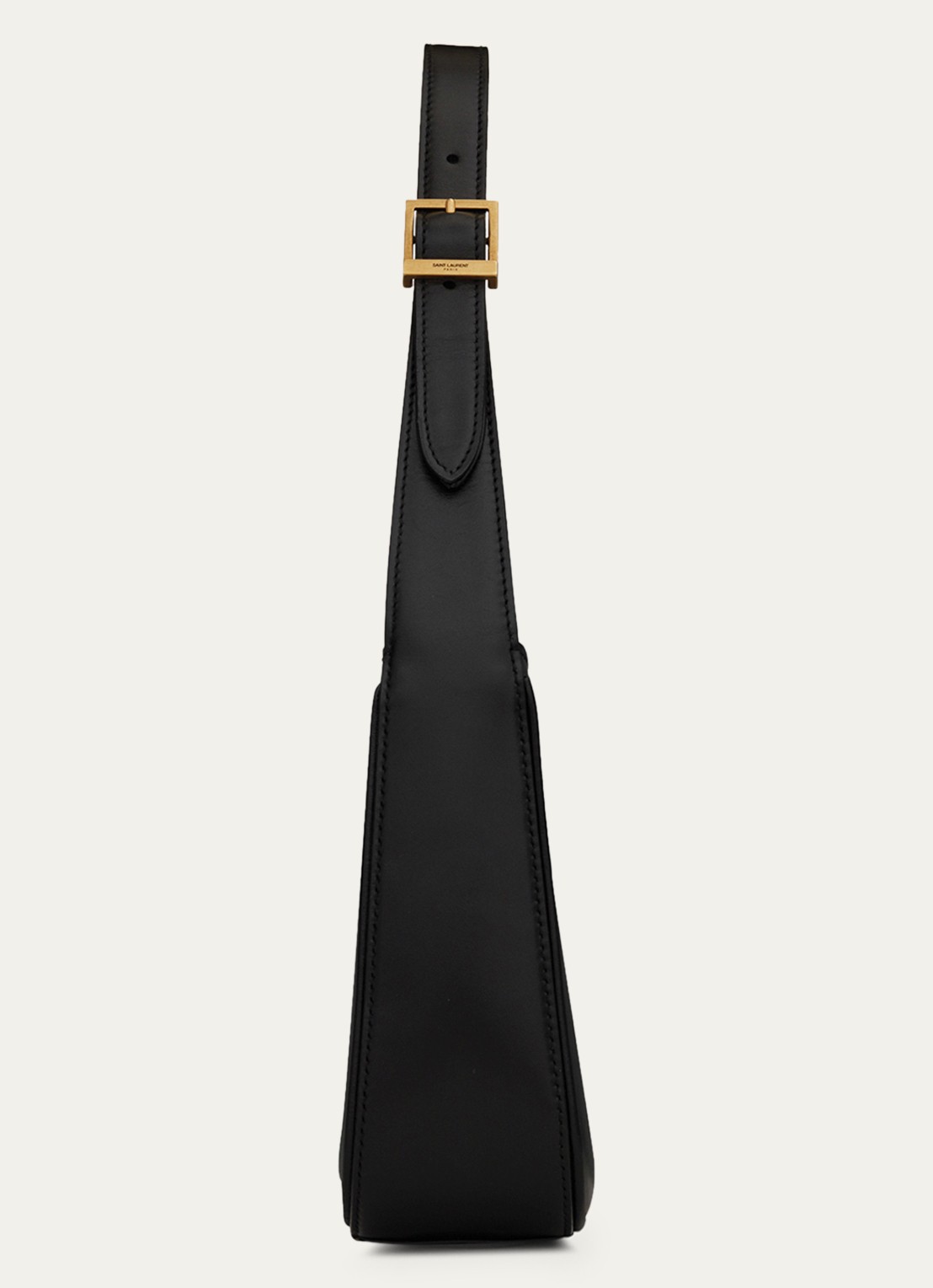 Saint Laurent Le 5 à 7 schoudertas van kalfsleer - detail 3 zwart