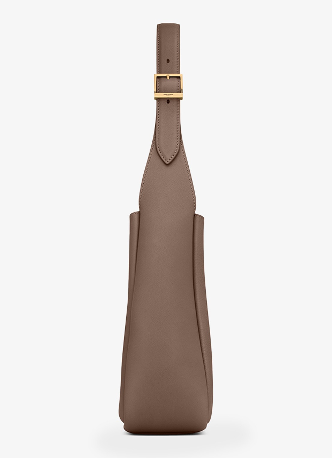 Saint Laurent Le 5 À 7 Supple Small schoudertas van kalfsleer - detail 3 taupe