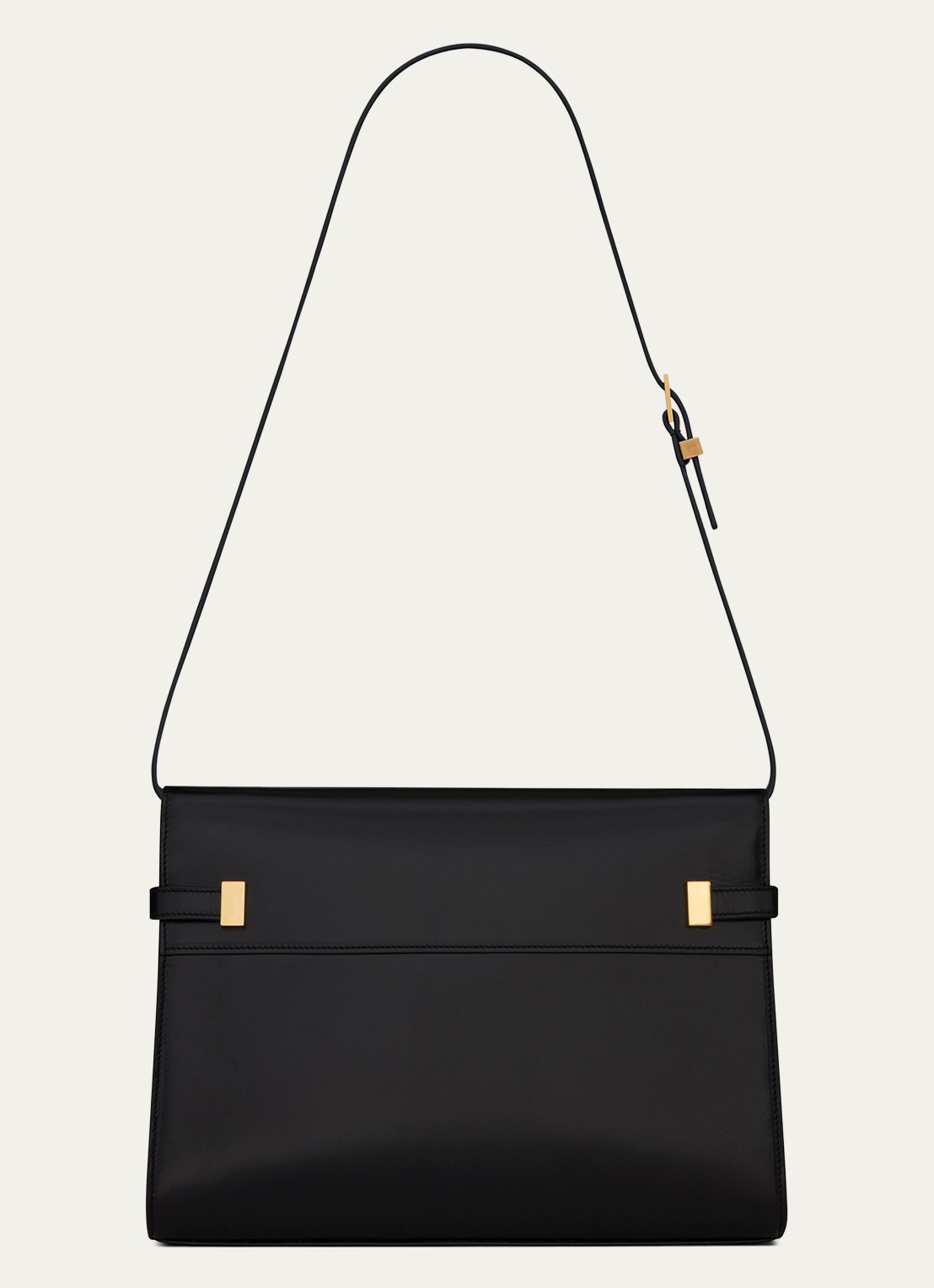 Saint Laurent Manhattan schoudertas van kalfsleer - detail 3 zwart