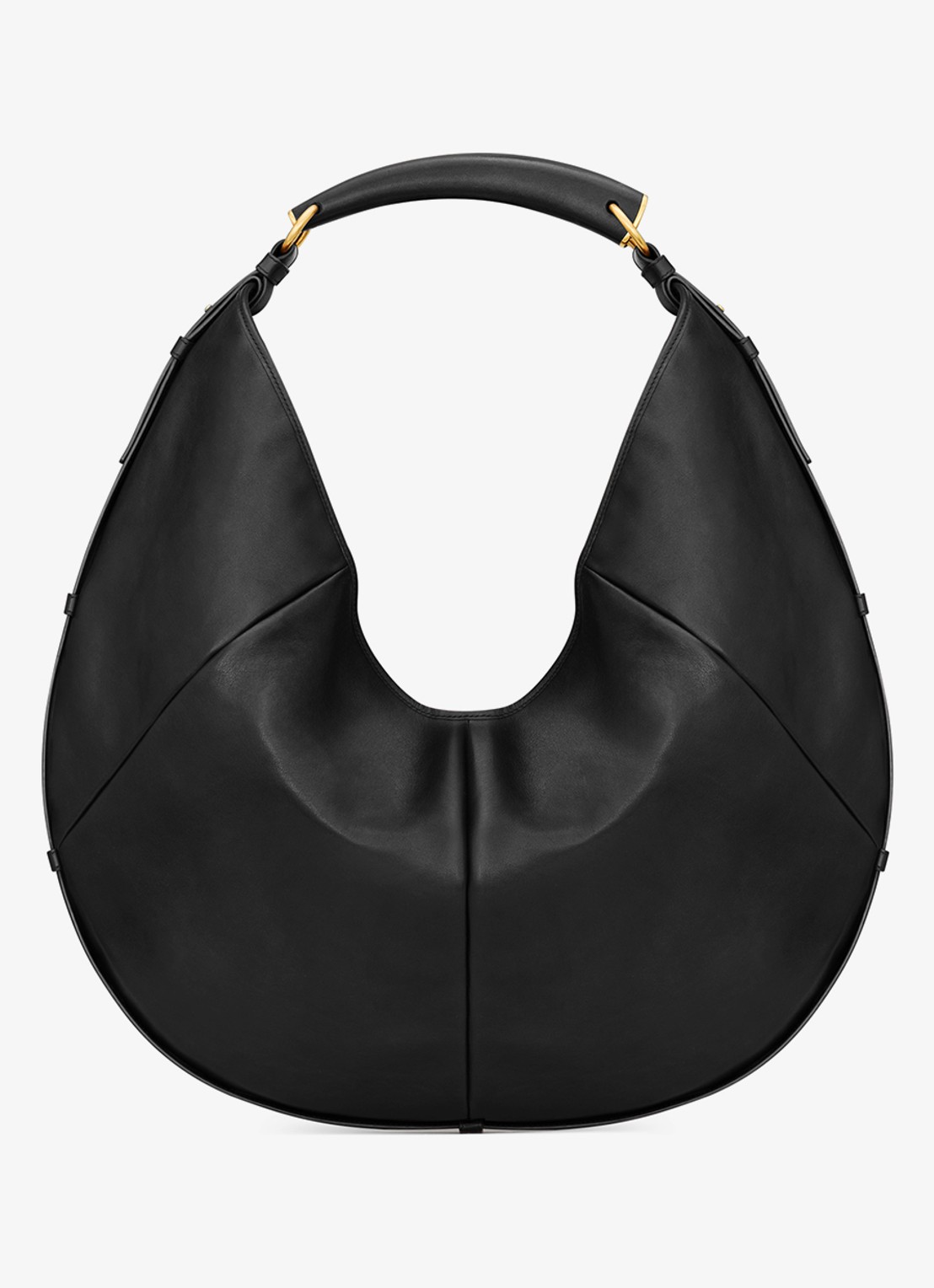 Saint Laurent Mombasa Large schoudertas van kalfsleer - achterkant 6 zwart