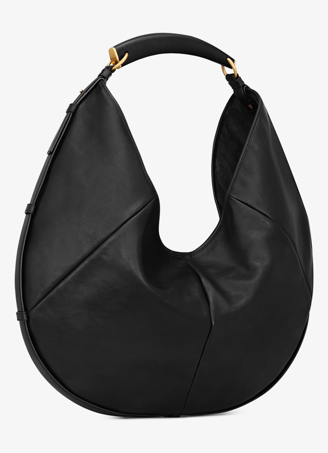 Saint Laurent Mombasa Large schoudertas van kalfsleer - detail 2 zwart