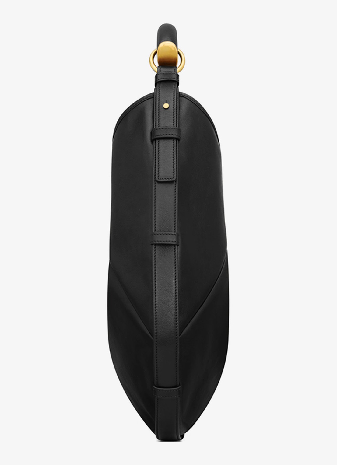 Saint Laurent Mombasa Medium schoudertas van kalfsleer - detail 4 zwart