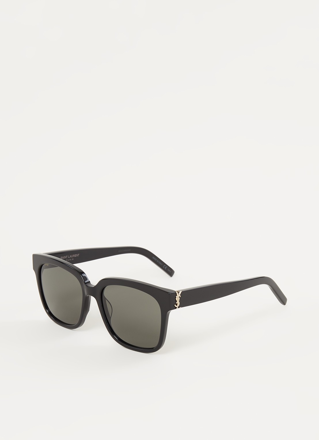 Saint Laurent Monogram zonnebril SLM40 - voorkant zwart