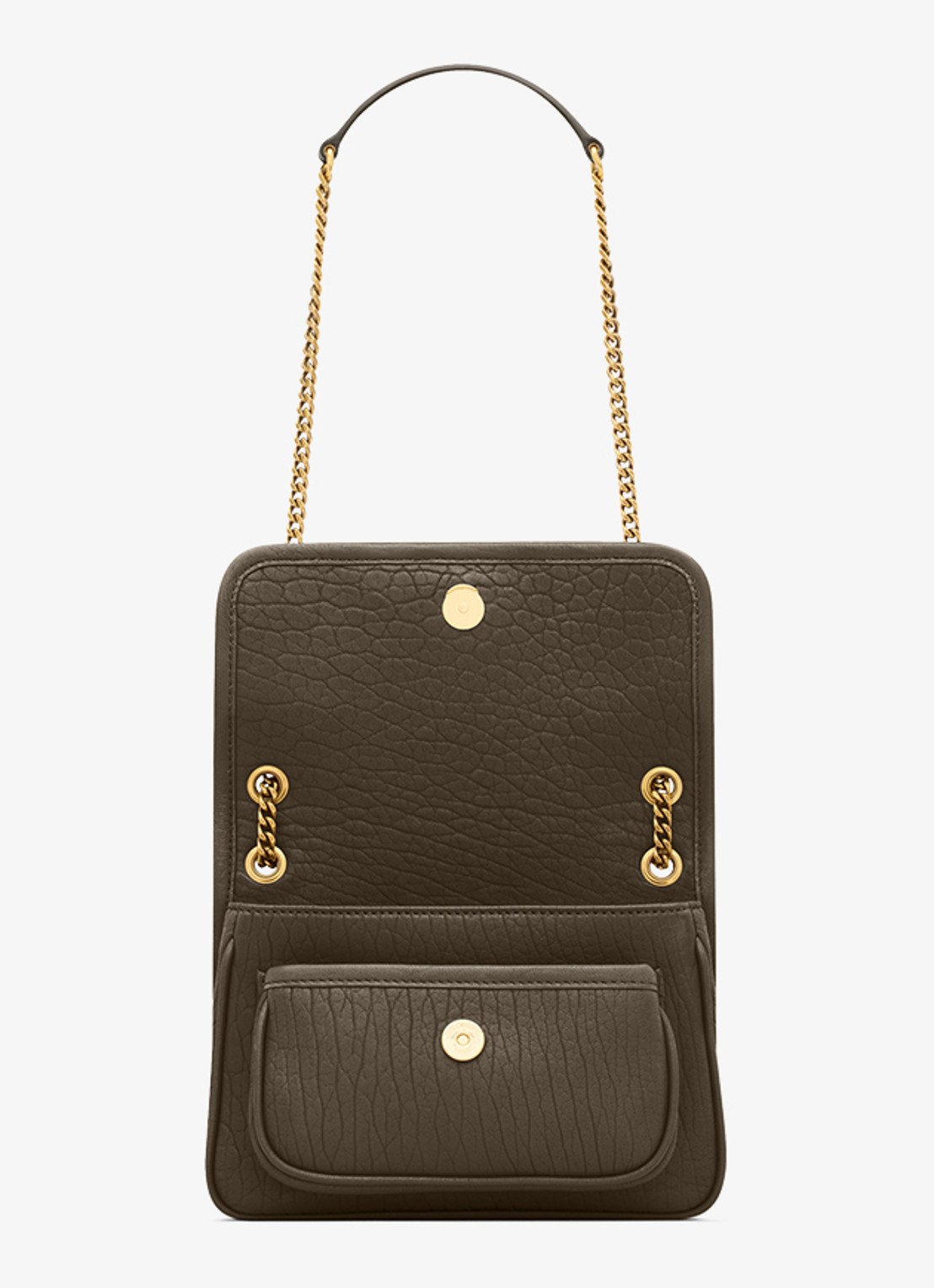 Saint Laurent Niki Mini schoudertas van lamsleer - detail 4 taupe