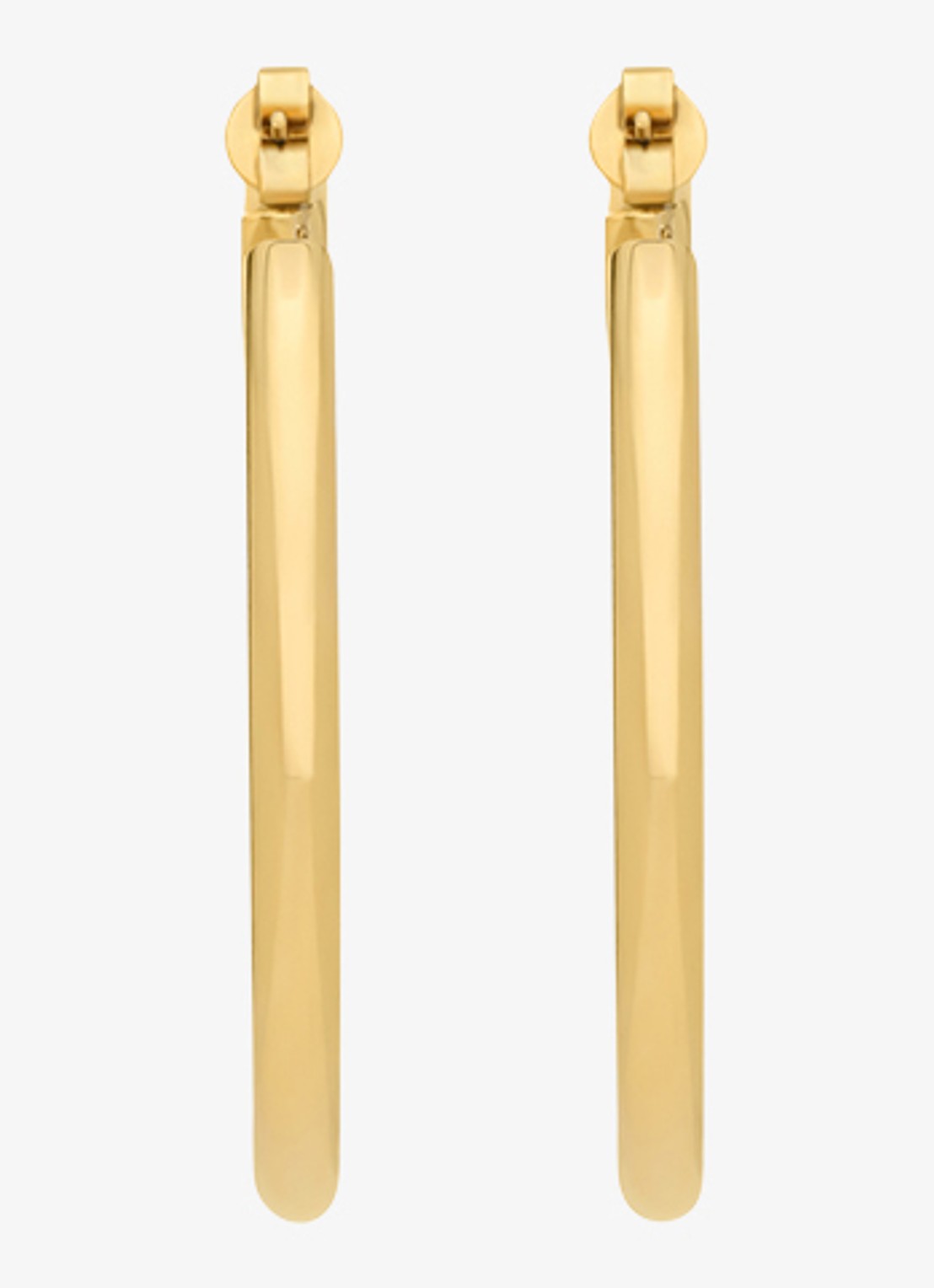 Saint Laurent Oorringen met logo - detail 2 goud