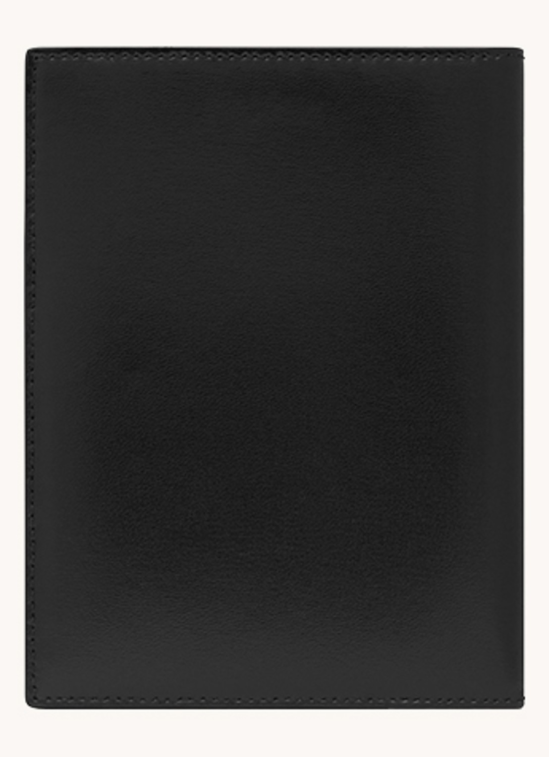 Saint Laurent Paris paspoortetui van kalfsleer - detail 2 zwart