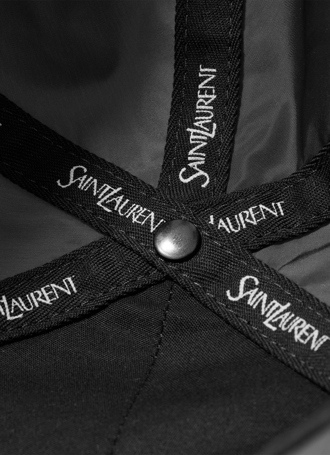 Saint Laurent Pet met logoborduring - detail 4 undefined