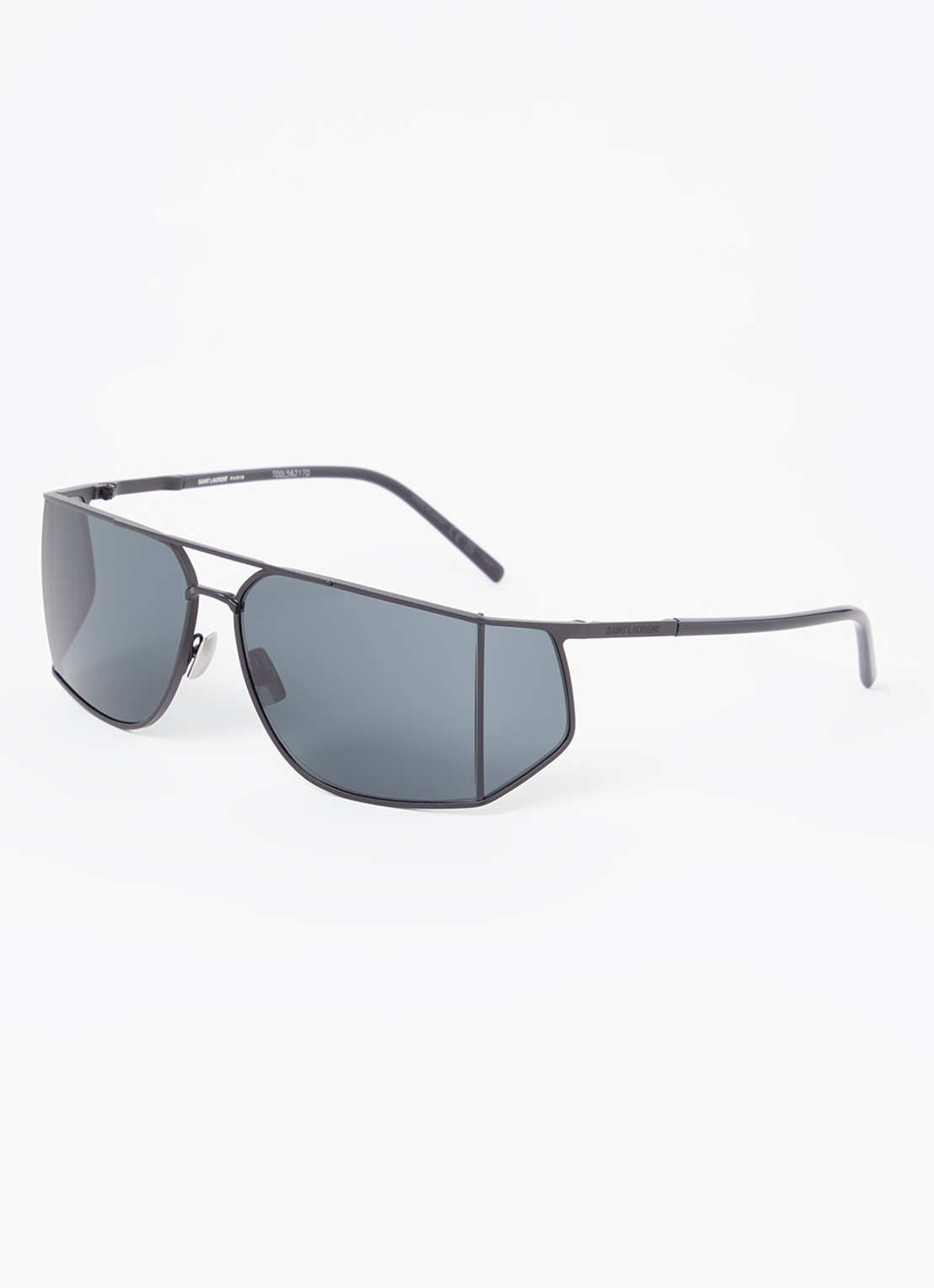 Saint Laurent Piloten zonnebril SL 750 - voorkant 4 zwart