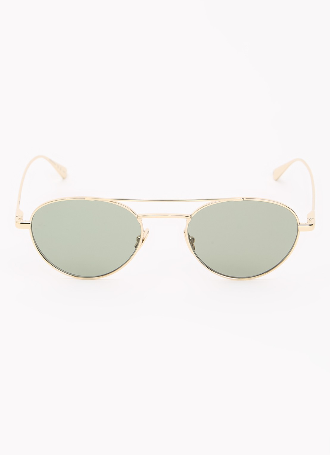 Saint Laurent Piloten zonnebril SL 97 - detail goud