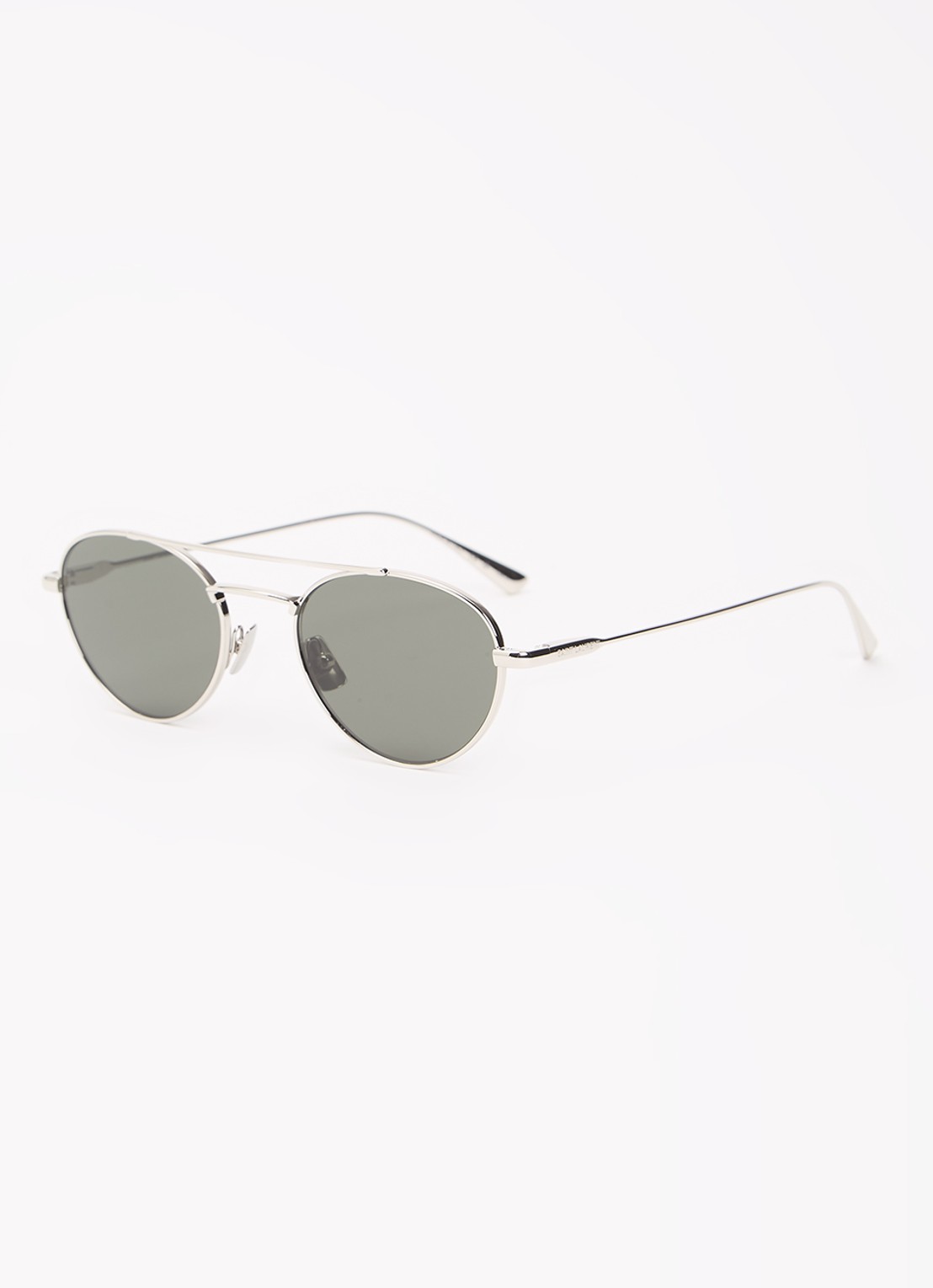 Saint Laurent Piloten zonnebril SL 97 - voorkant 4 zilver