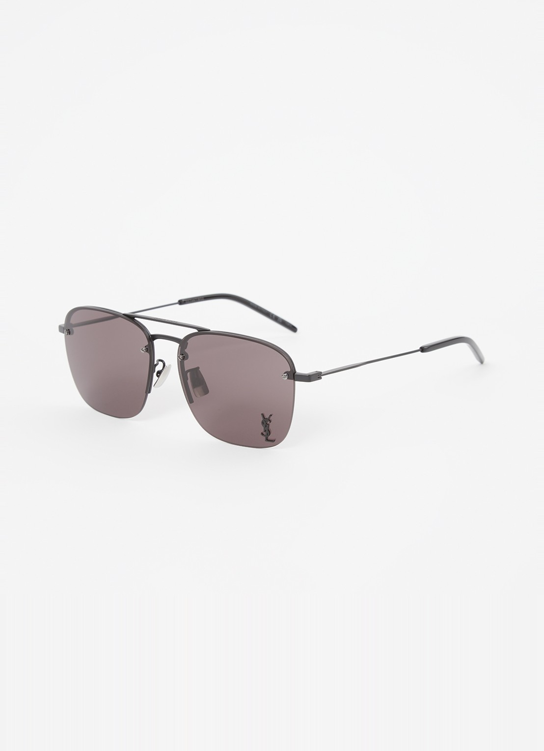 Saint Laurent Piloten zonnebril SL309 - voorkant zwart