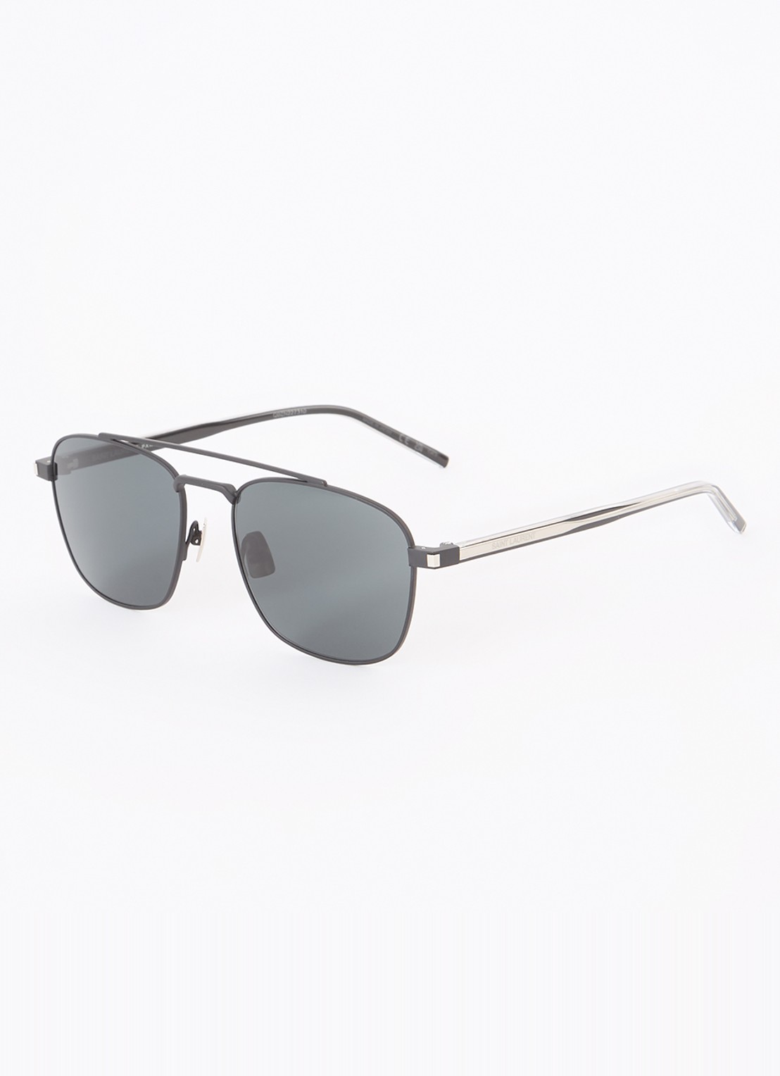 Saint Laurent Piloten zonnebril SL665 - voorkant zwart