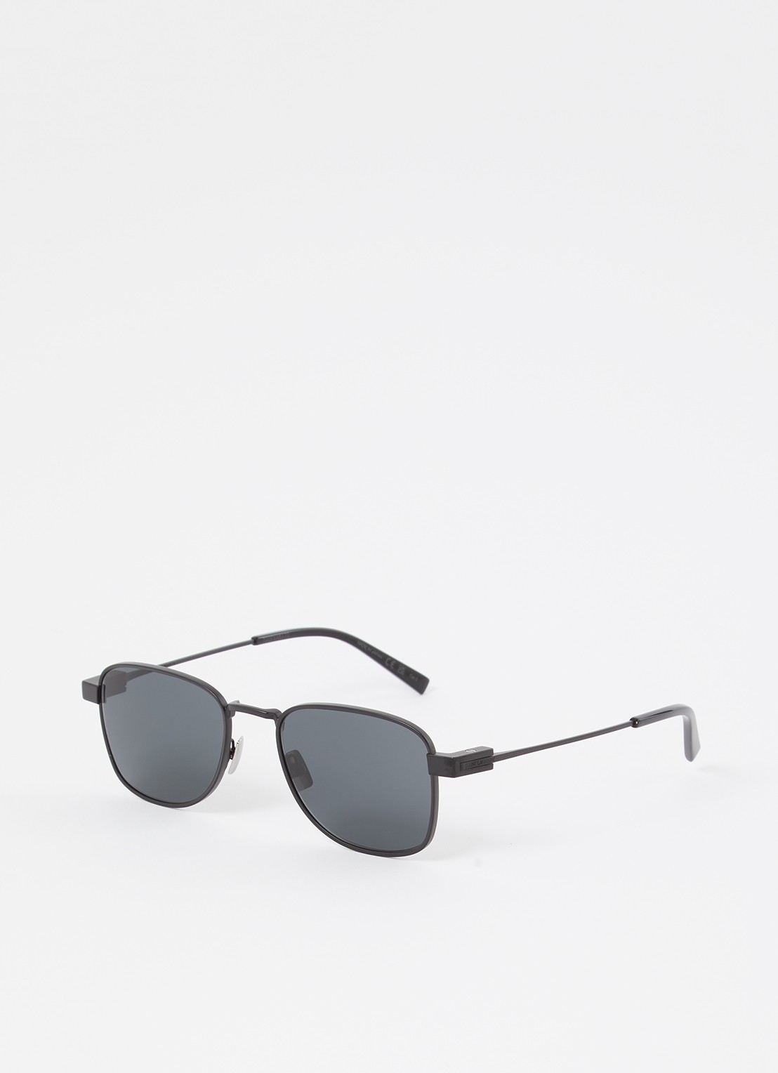 Saint Laurent Retro zonnebril SL 741 - voorkant 4 zwart
