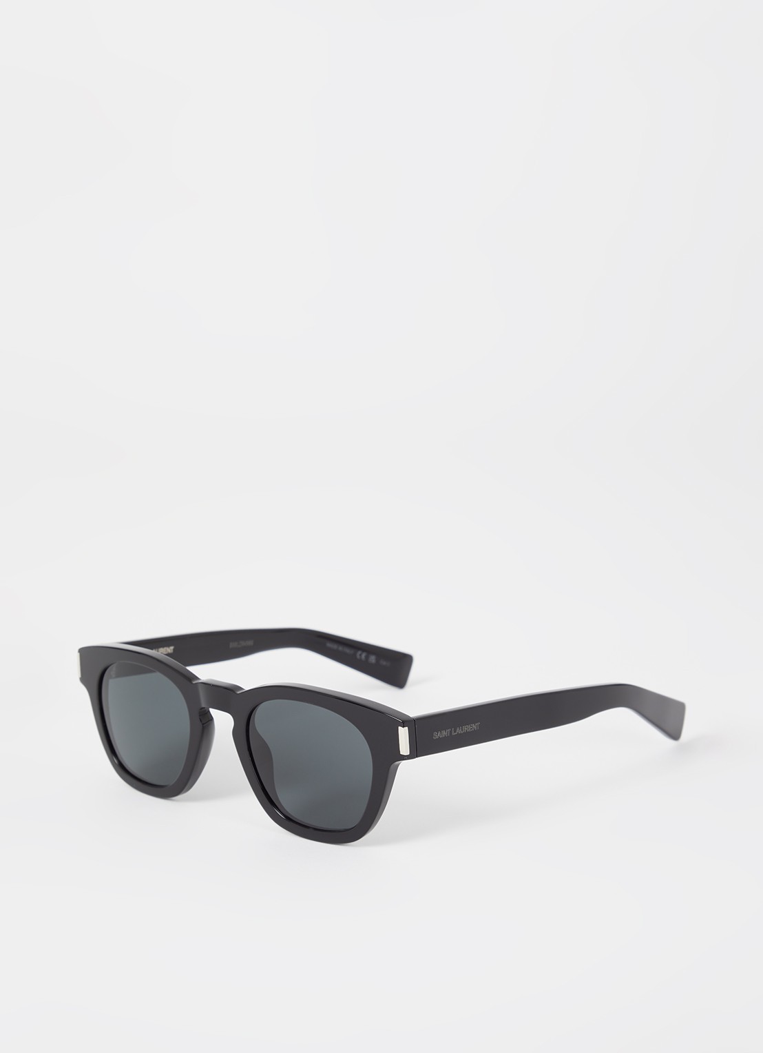 Saint Laurent Retro zonnebril SL 746 - voorkant zwart