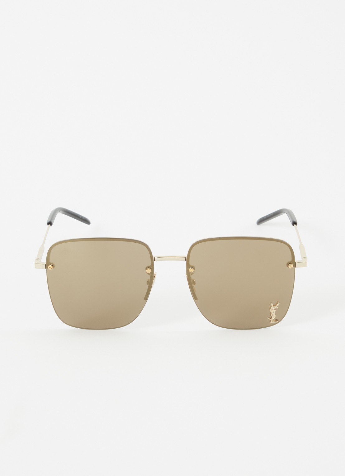 Saint Laurent Retro zonnebril  SL312 - detail goud