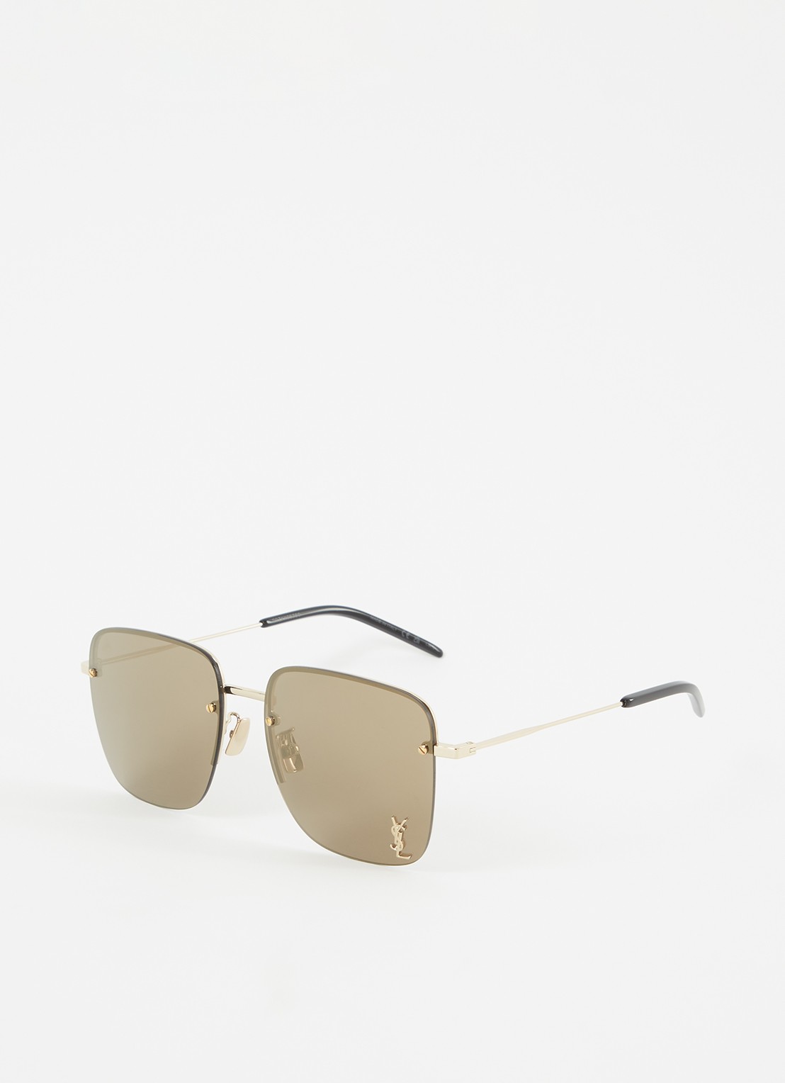 Saint Laurent Retro zonnebril  SL312 - voorkant 4 goud