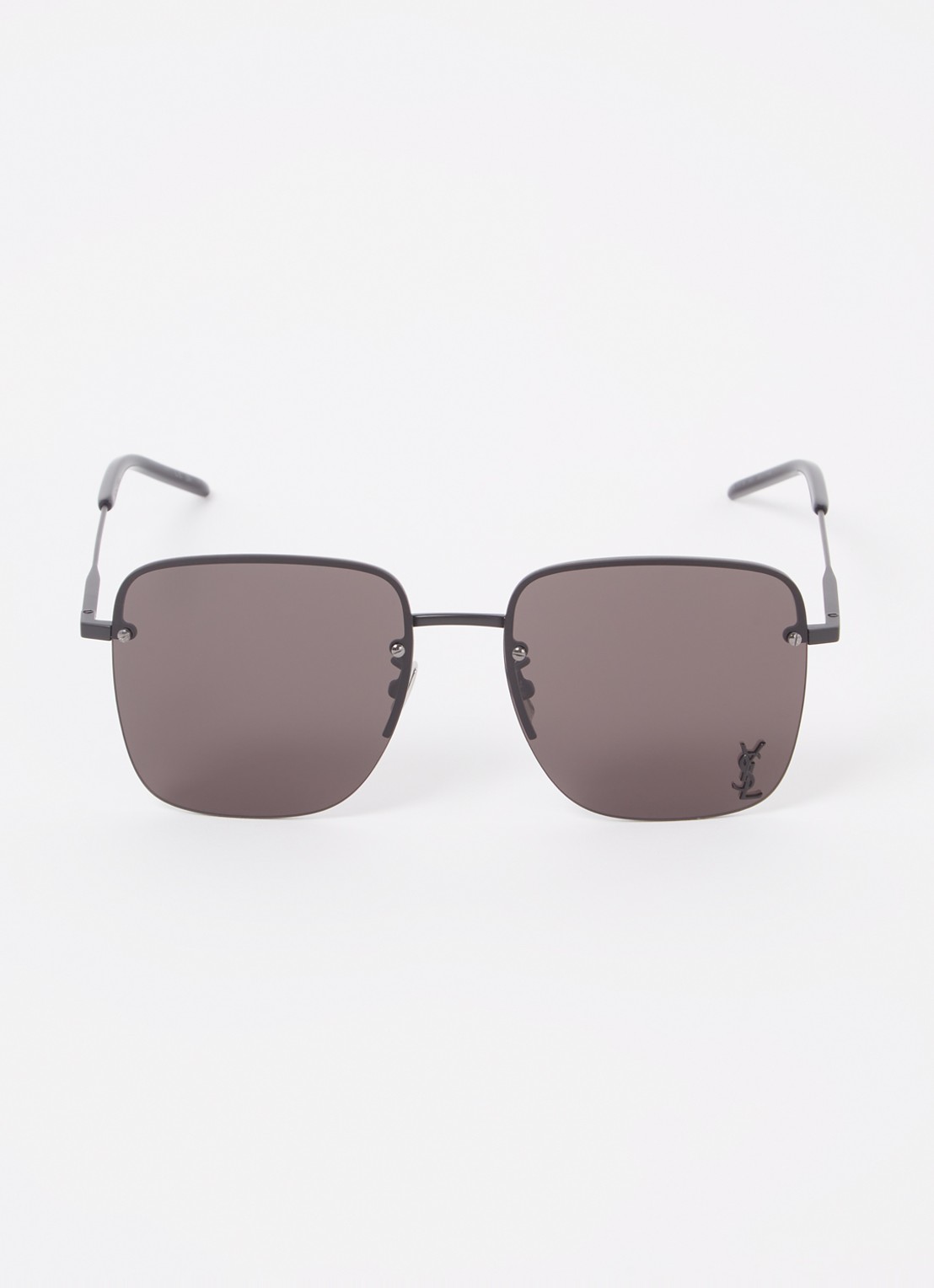 Saint Laurent Retro zonnebril SL312M - detail 3 zwart