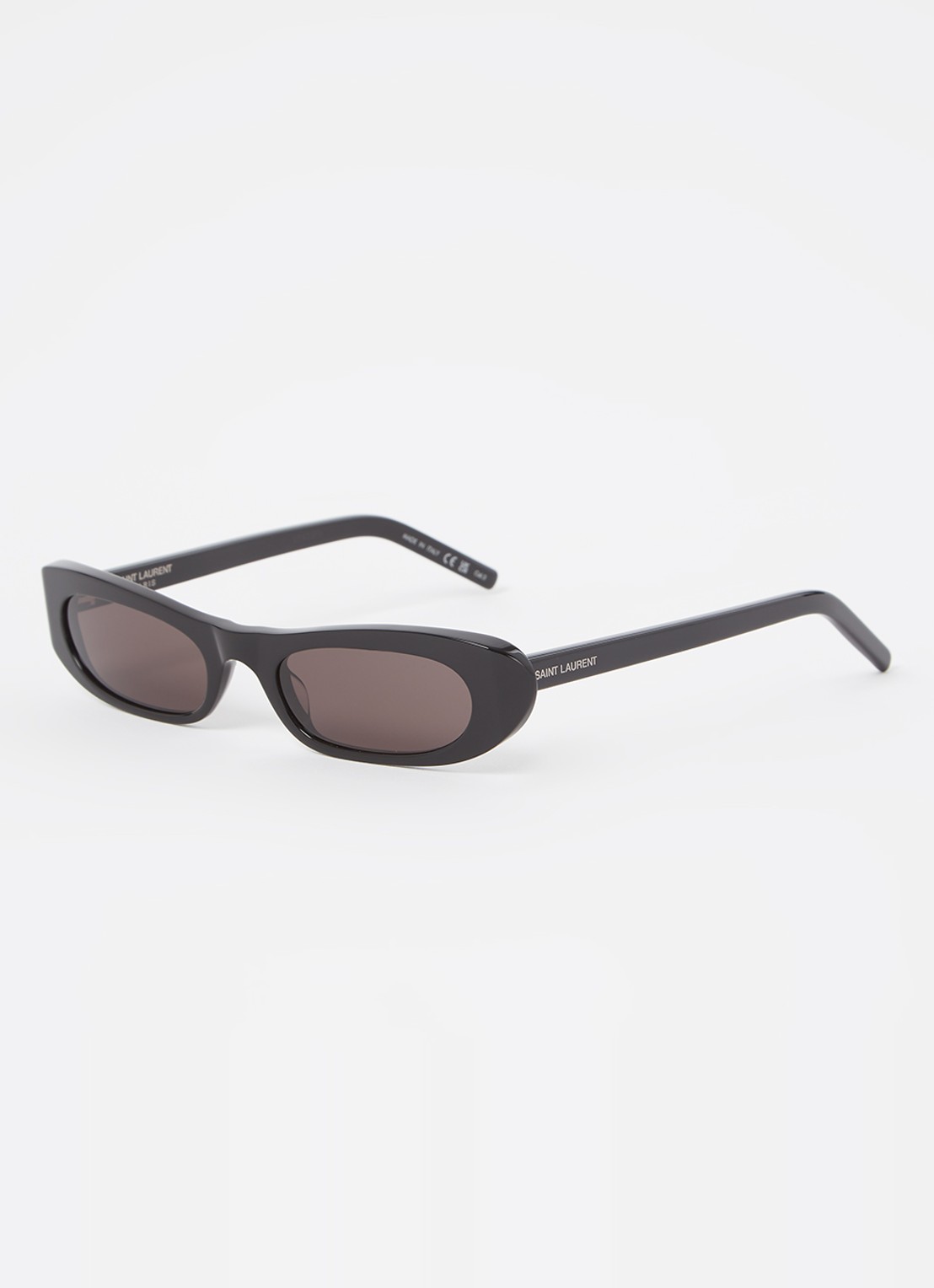 Saint Laurent Retro zonnebril SL557 - voorkant zwart