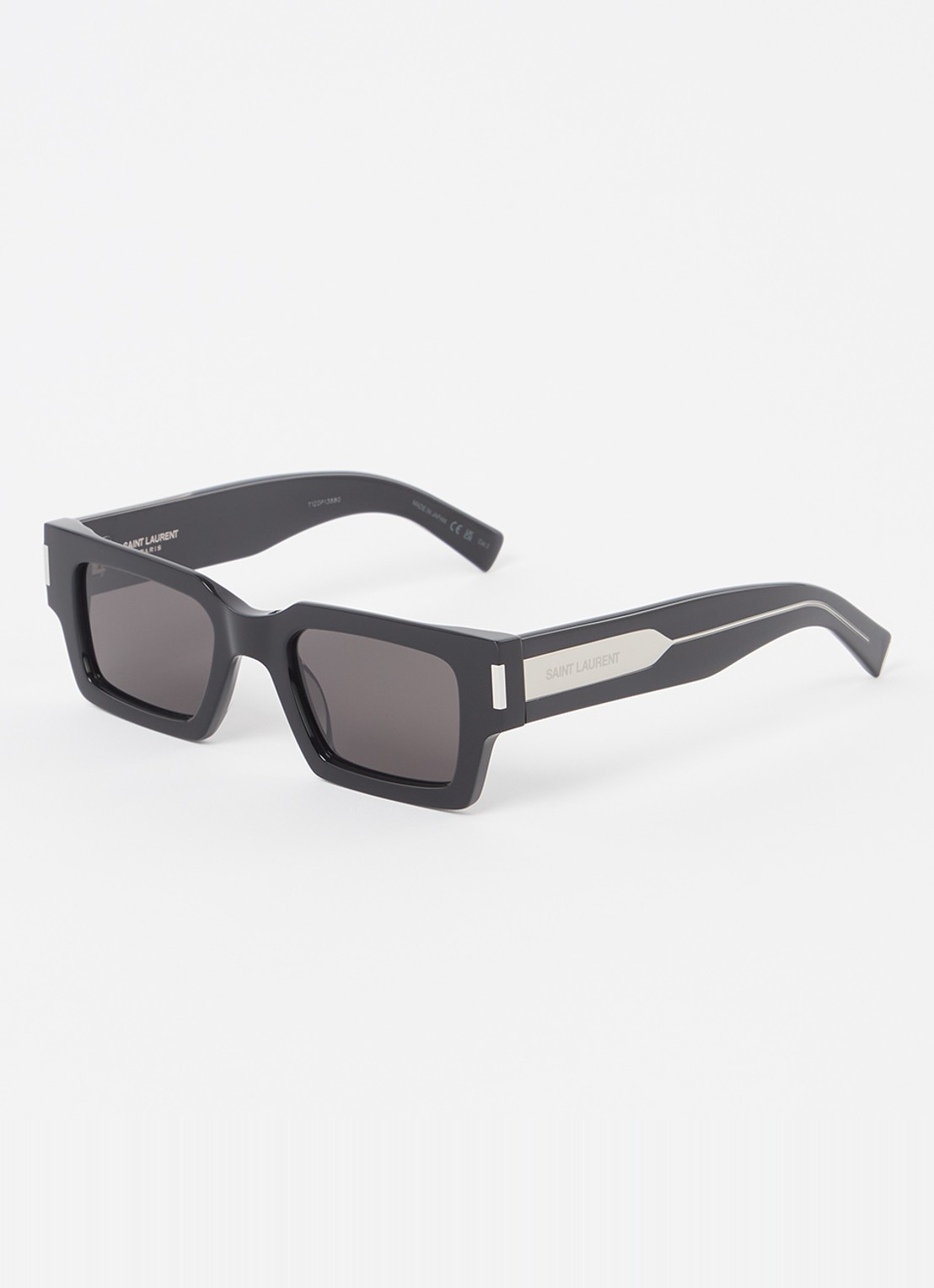 Saint Laurent Retro zonnebril SL572 - voorkant 4 zwart