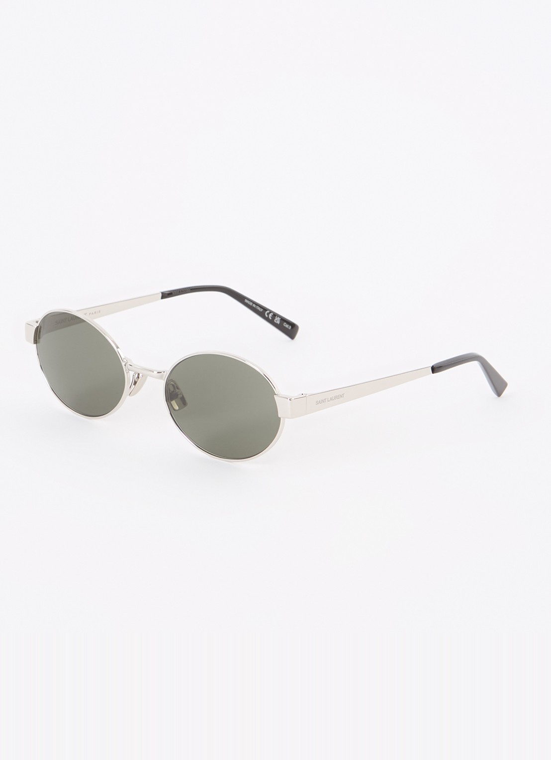 Saint Laurent Retro zonnebril SL692 - voorkant 4 zilver