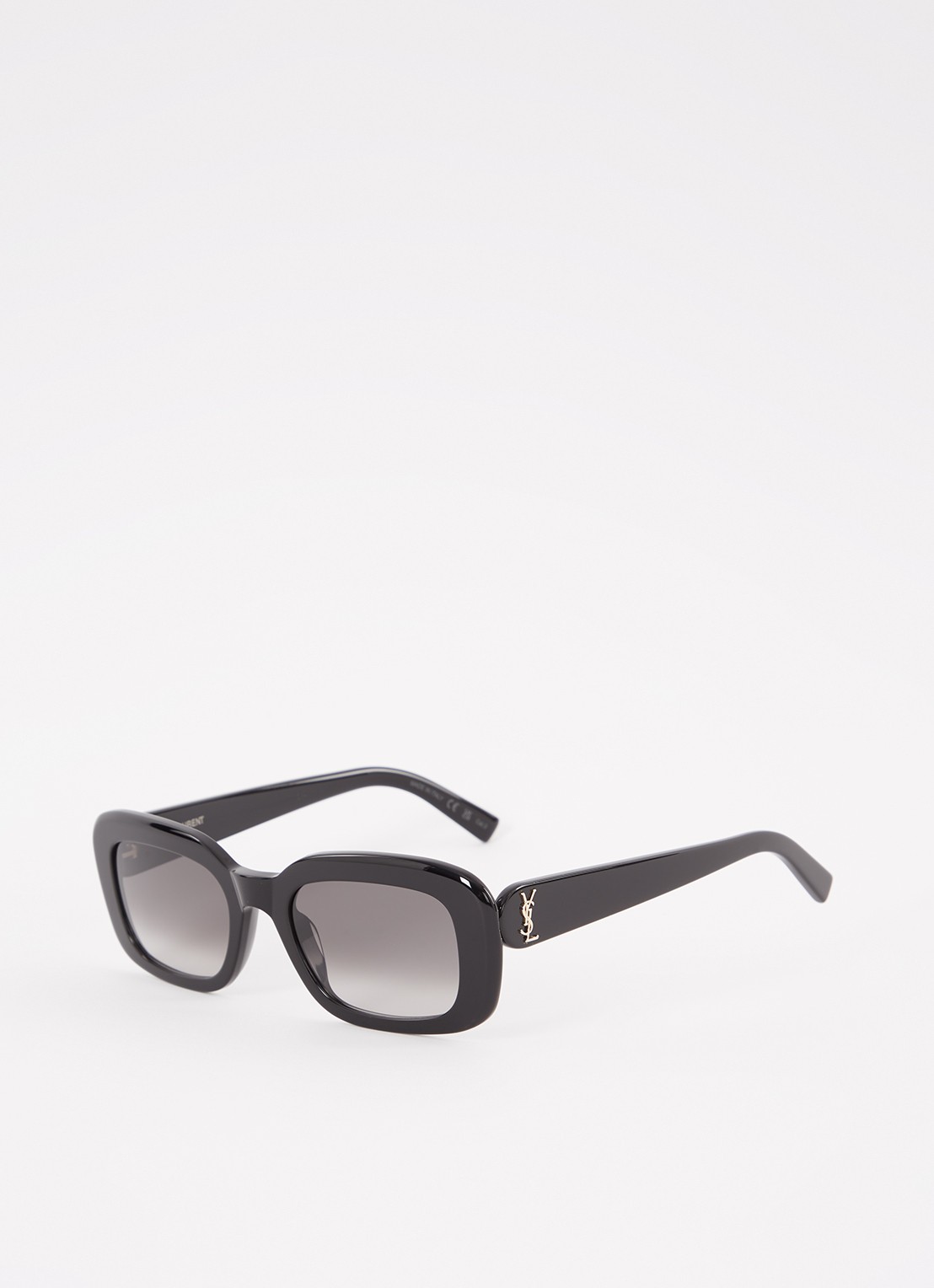 Saint Laurent Retro zonnebril SLM130 - voorkant 4 zwart