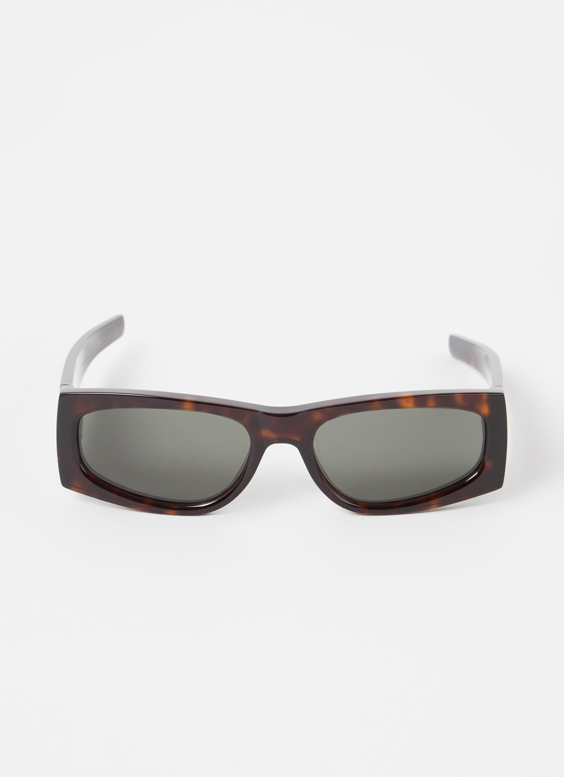 Saint Laurent Retro zonnebril SLM14 - detail 2 donkerbruin