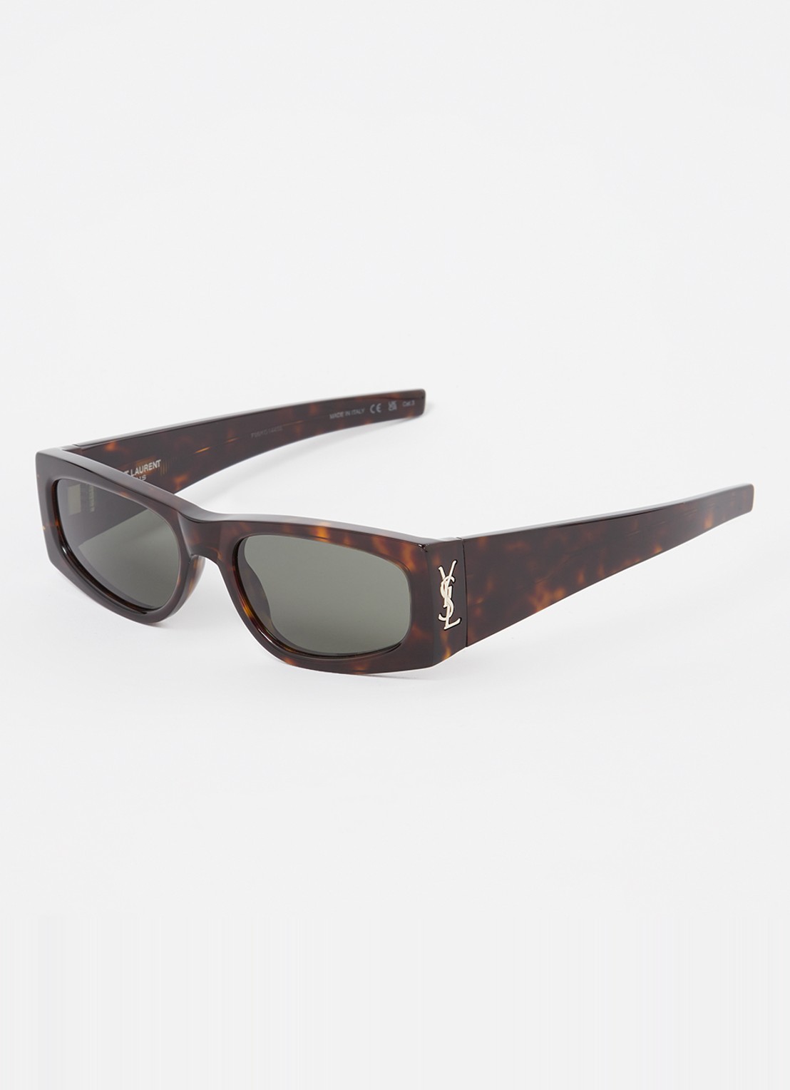 Saint Laurent Retro zonnebril SLM14 - voorkant donkerbruin