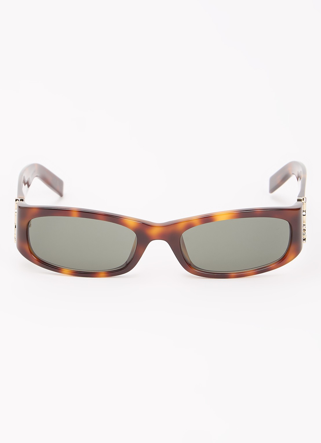Saint Laurent Retro zonnebril SLM152 - detail cognac