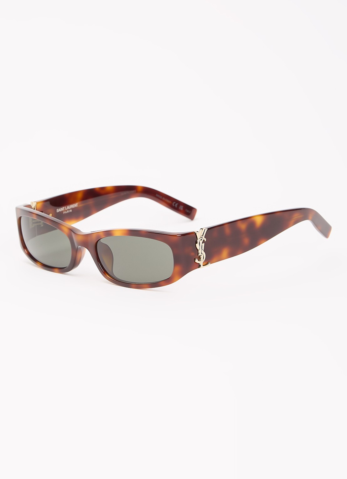 Saint Laurent Retro zonnebril SLM152 - voorkant 4 cognac