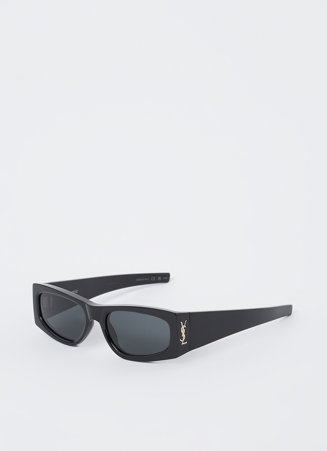 Saint Laurent Retro zonnebril YS000621 - voorkant zwart