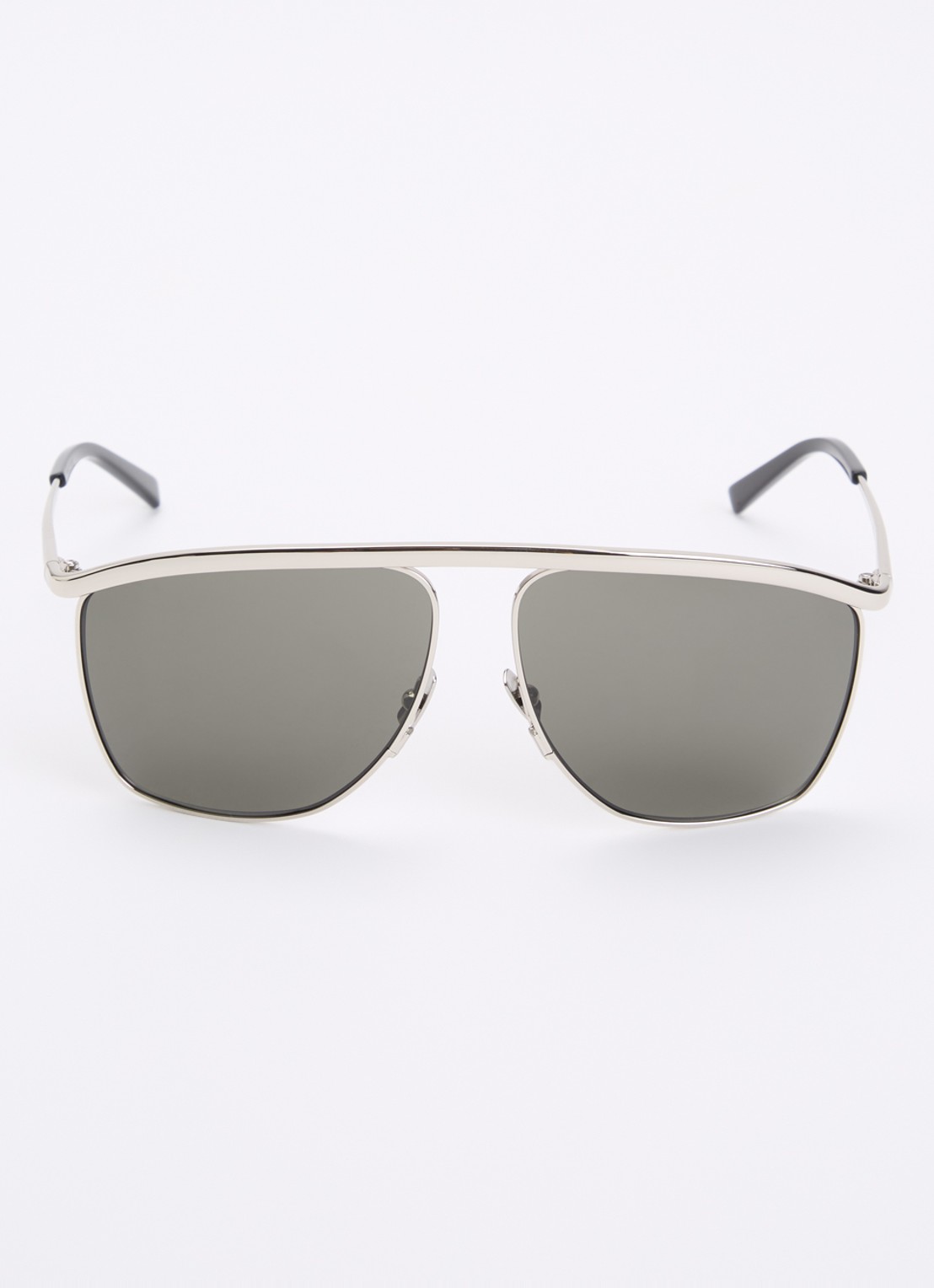 Saint Laurent Retro zonnebril YS000856 - detail 2 zilver