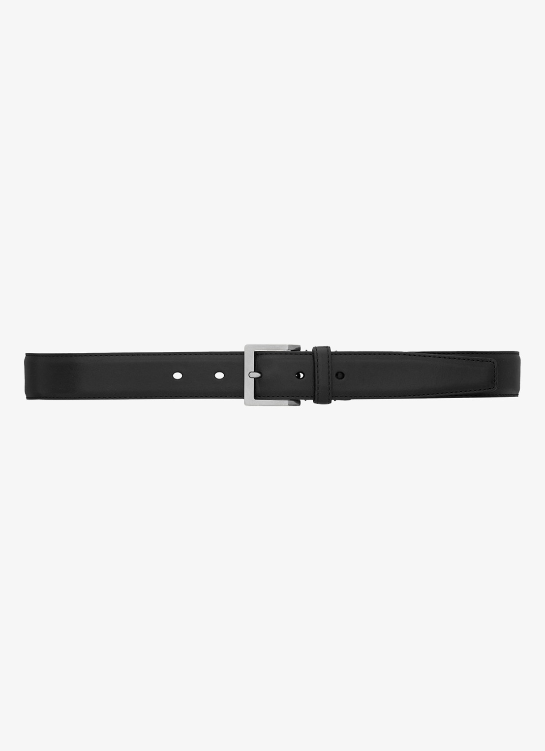 Saint Laurent Riem van kalfsleer - voorkant zwart