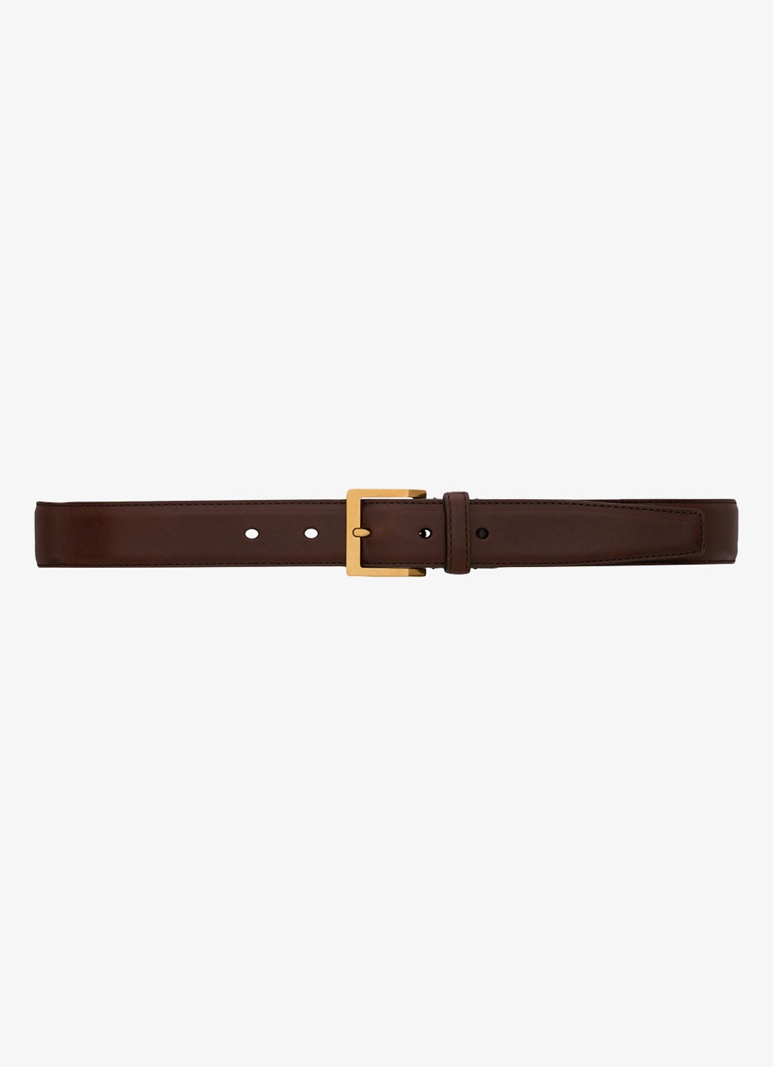 Saint Laurent Riem van kalfsleer - voorkant bruin