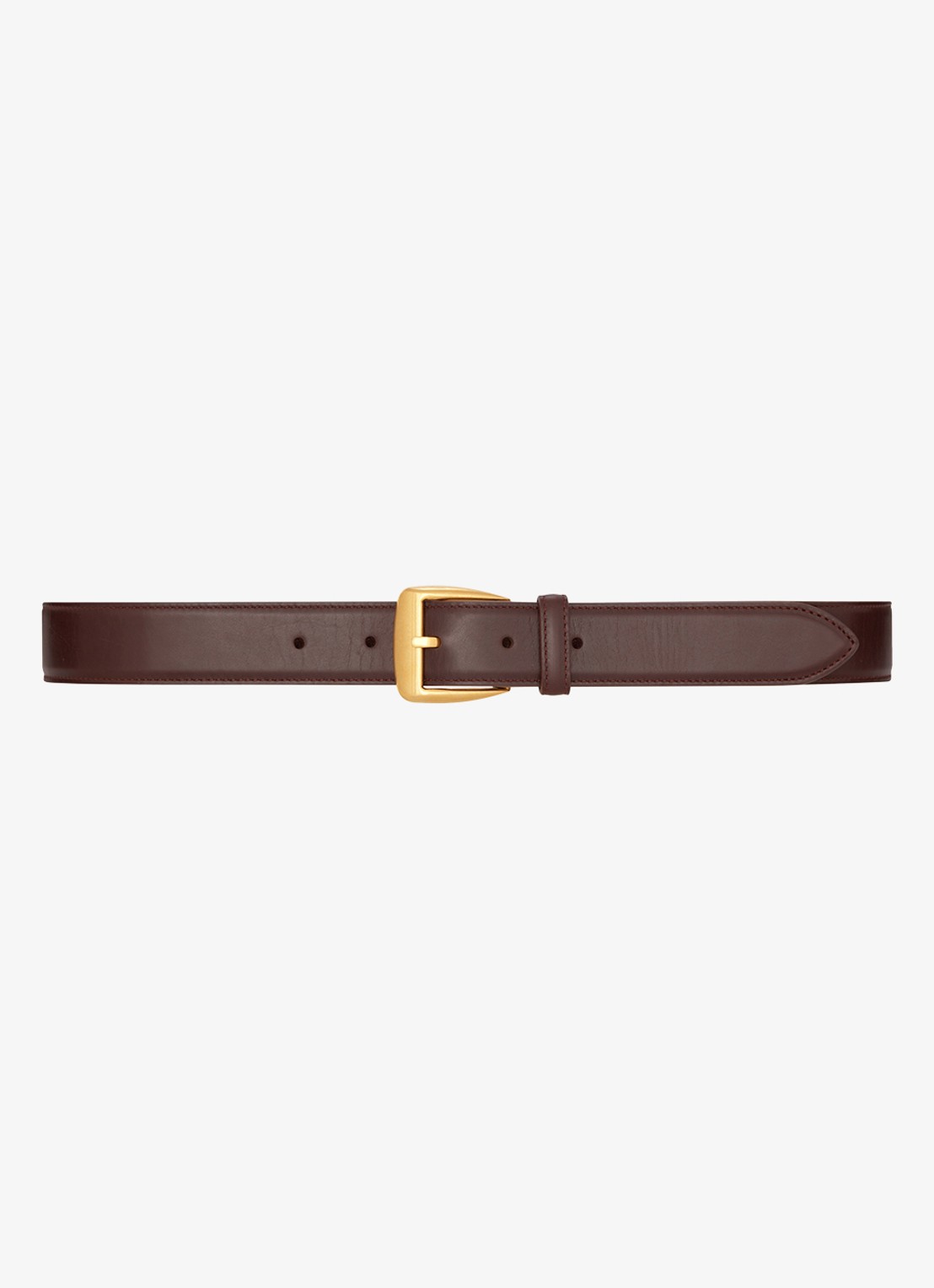 Saint Laurent Riem van kalfsleer - voorkant 3 bordeauxrood