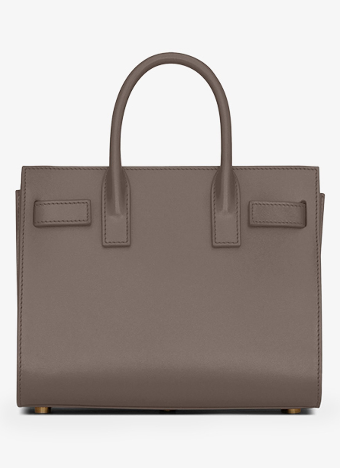 Saint Laurent Sac De Jour Nano handtas van kalfsleer - achterkant 6 taupe