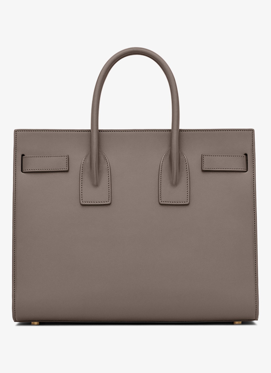 Saint Laurent Sac De Jour Small handtas van kalfsleer - achterkant 5 grijs