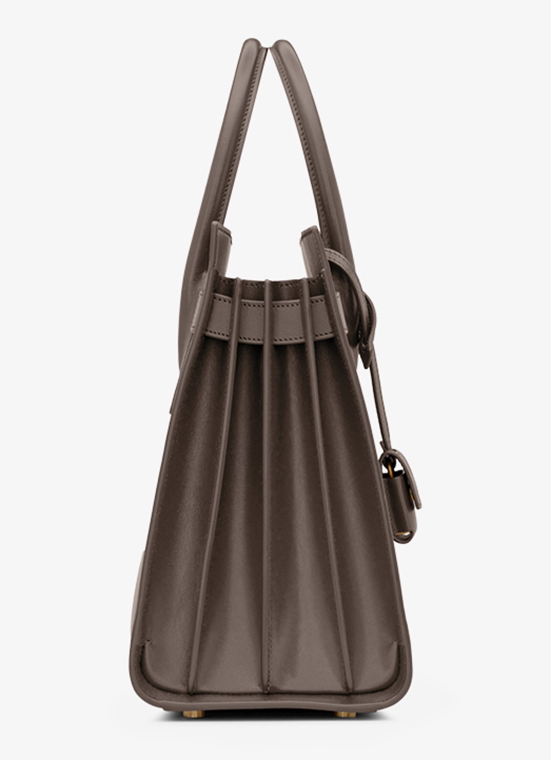 Saint Laurent Sac De Jour Small handtas van kalfsleer - detail 2 grijs