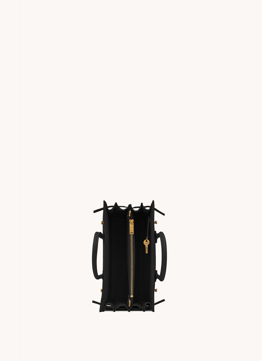 Saint Laurent Sac De Jour Supple Baby handtas van kalfsleer - detail 3 zwart