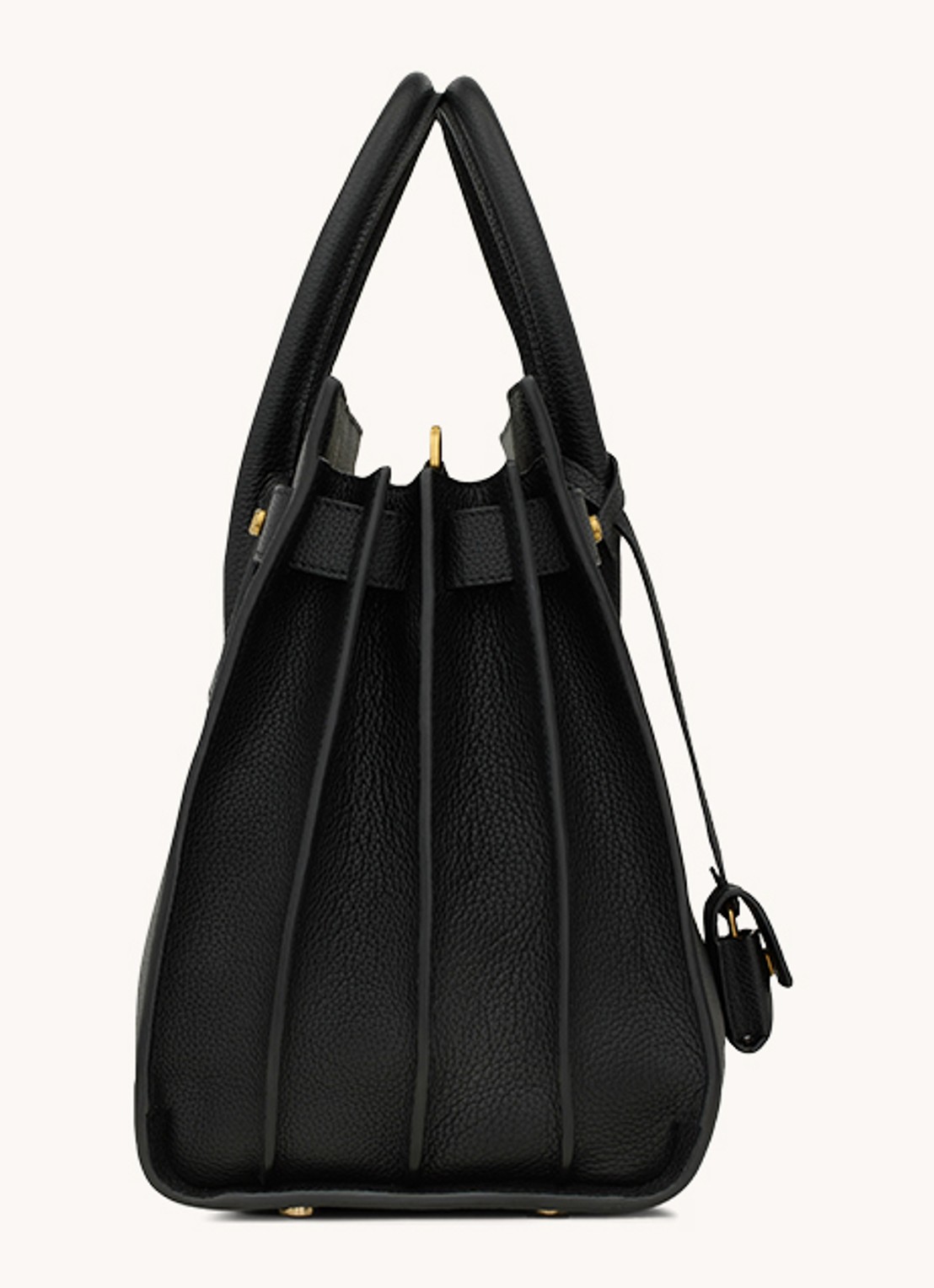 Saint Laurent Sac de Jour Supple Small handtas van kalfsleer - detail 3 zwart