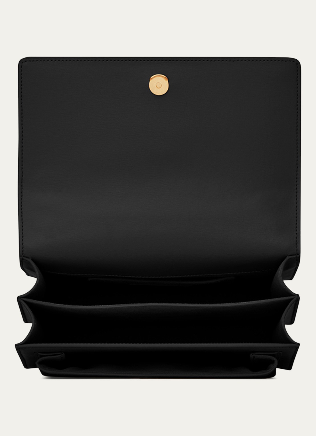 Saint Laurent Sunset Medium handtas van kalfsleer - detail 4 zwart