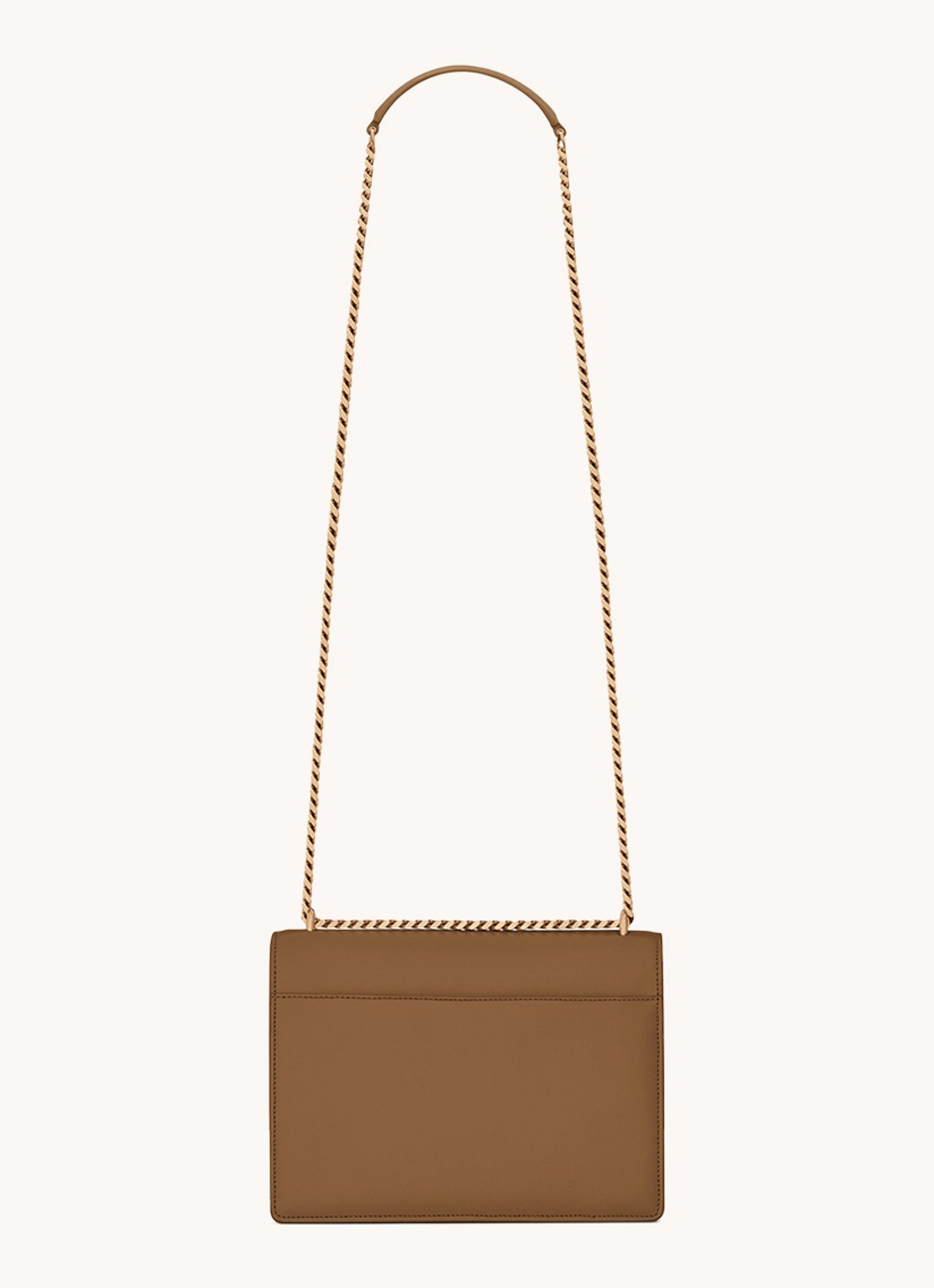 Saint Laurent Sunset Medium schoudertas van kalfsleer - voorkant 6 bruin
