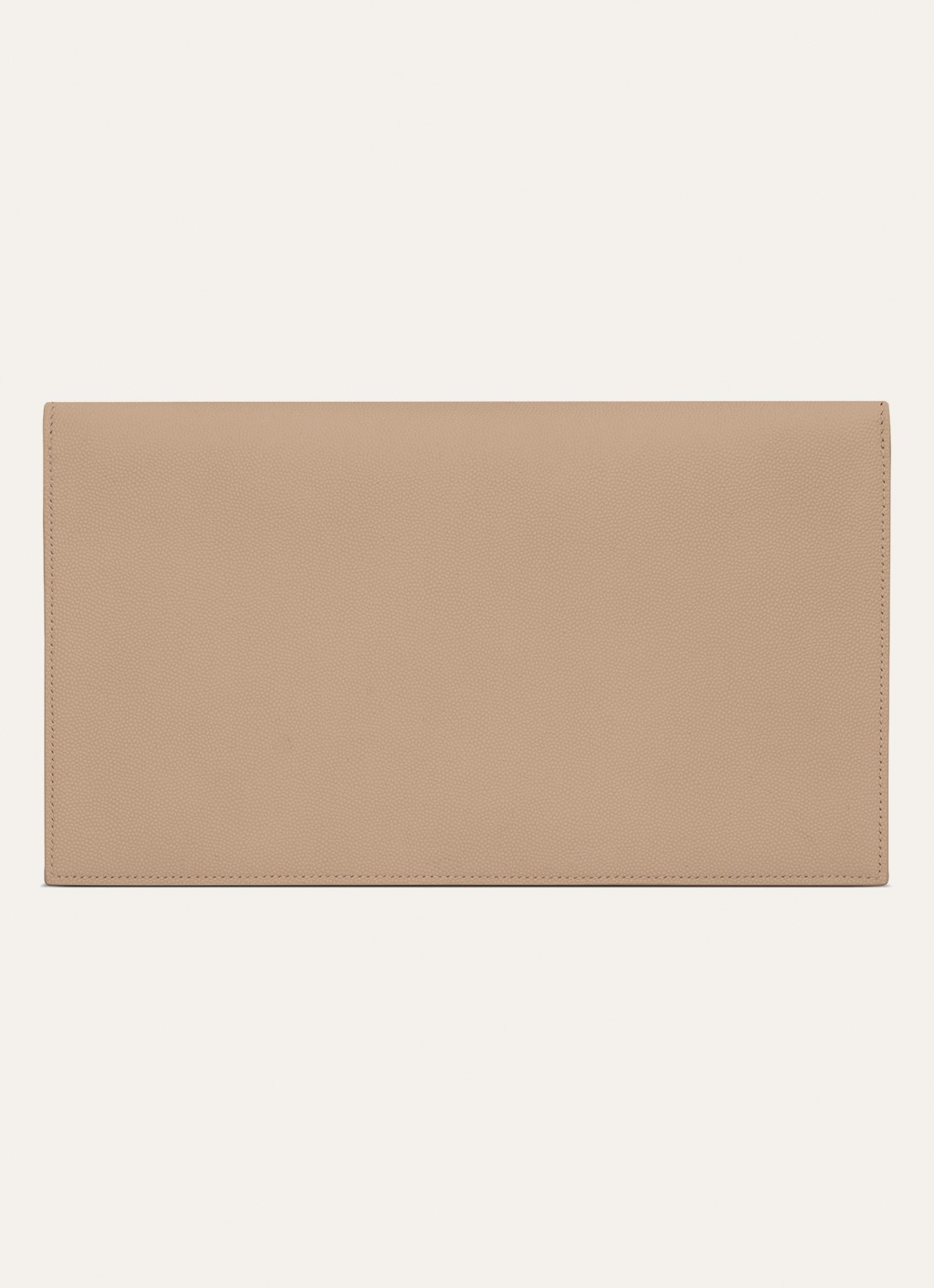 Saint Laurent Uptown clutch van kalfsleer - detail 3 camel