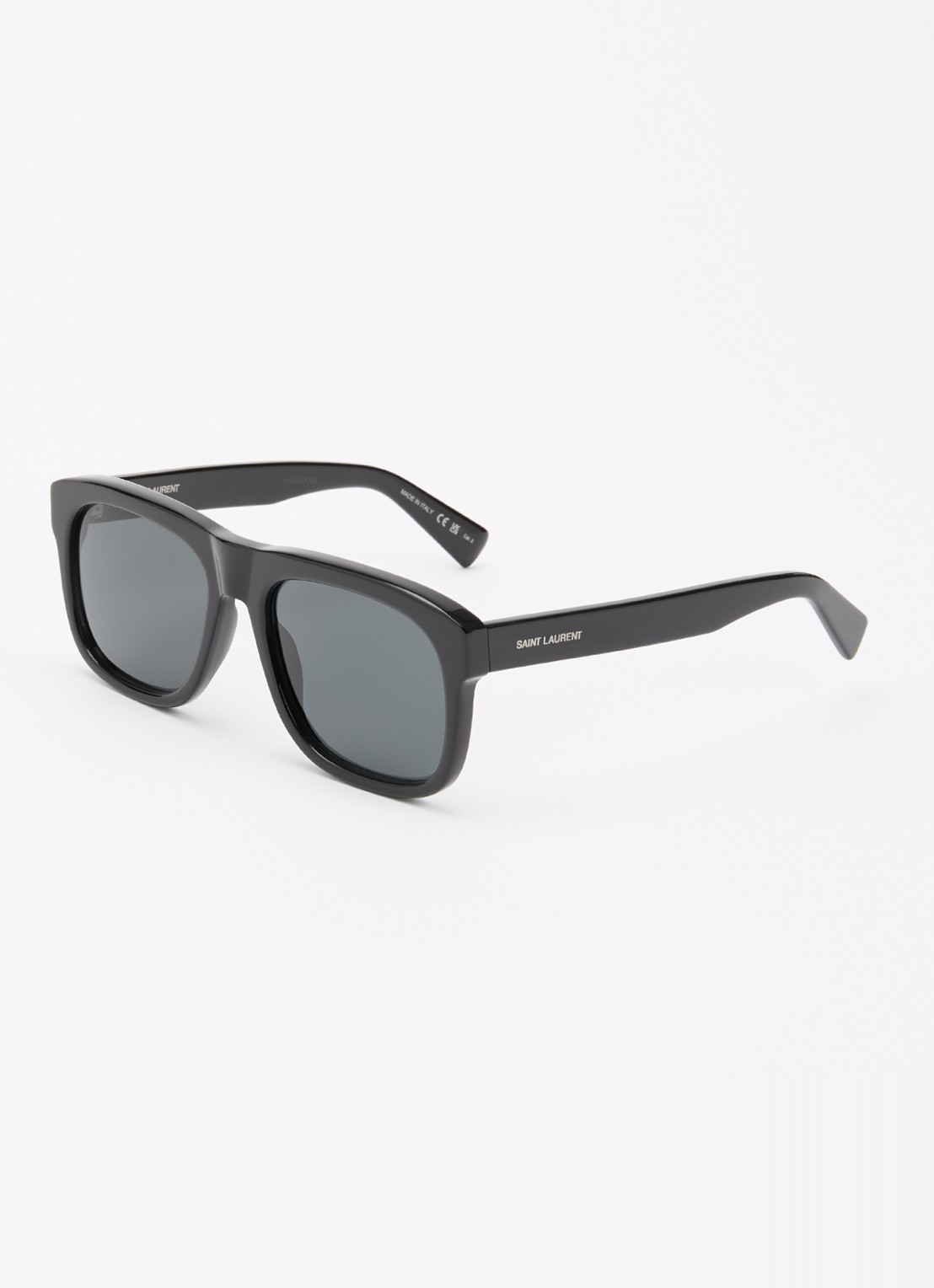 Saint Laurent Wayfarer zonnebril SL 558 - voorkant 4 zwart