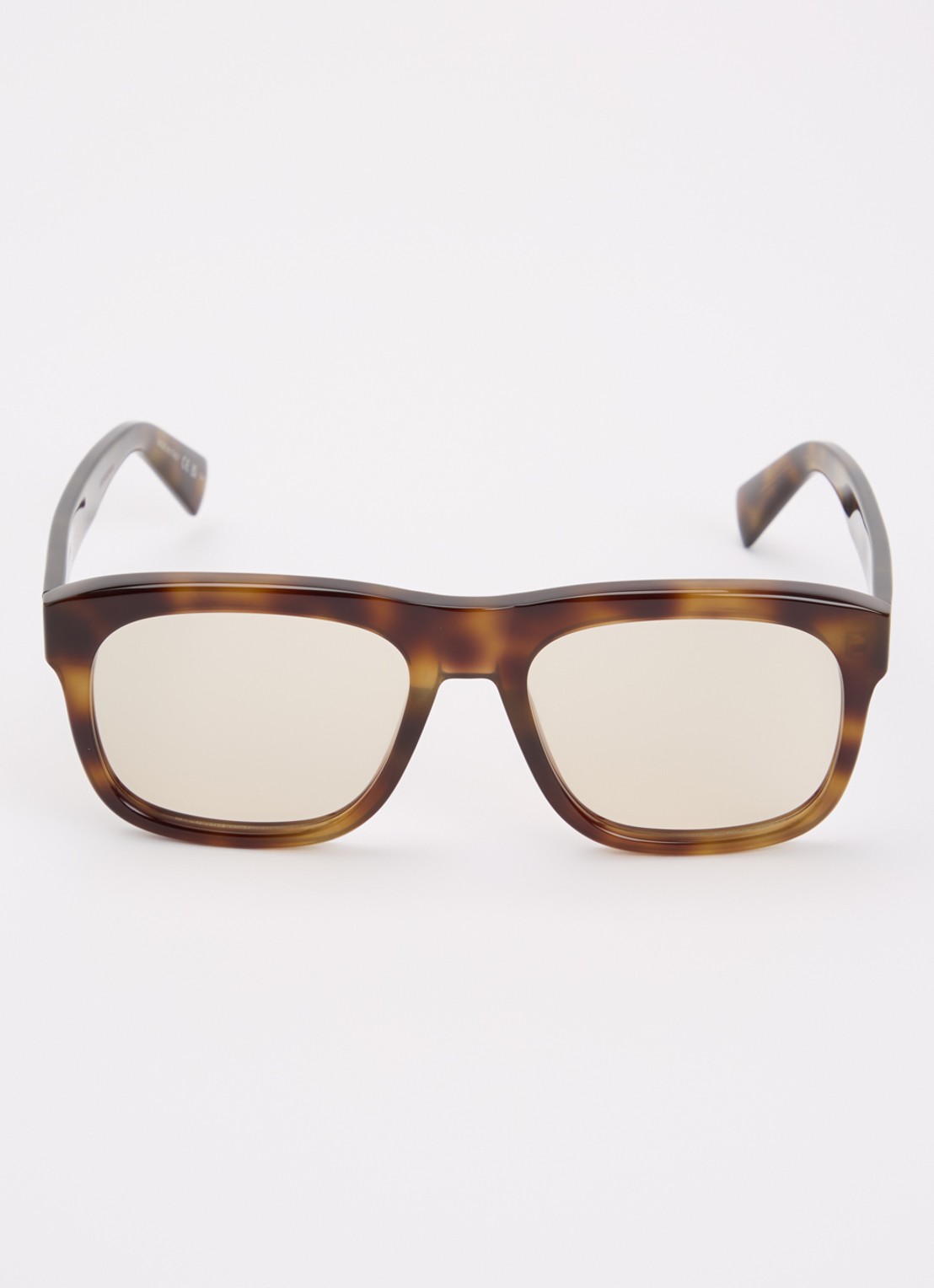 Saint Laurent Wayfarer zonnebril SL 558 - detail 2 donkerbruin