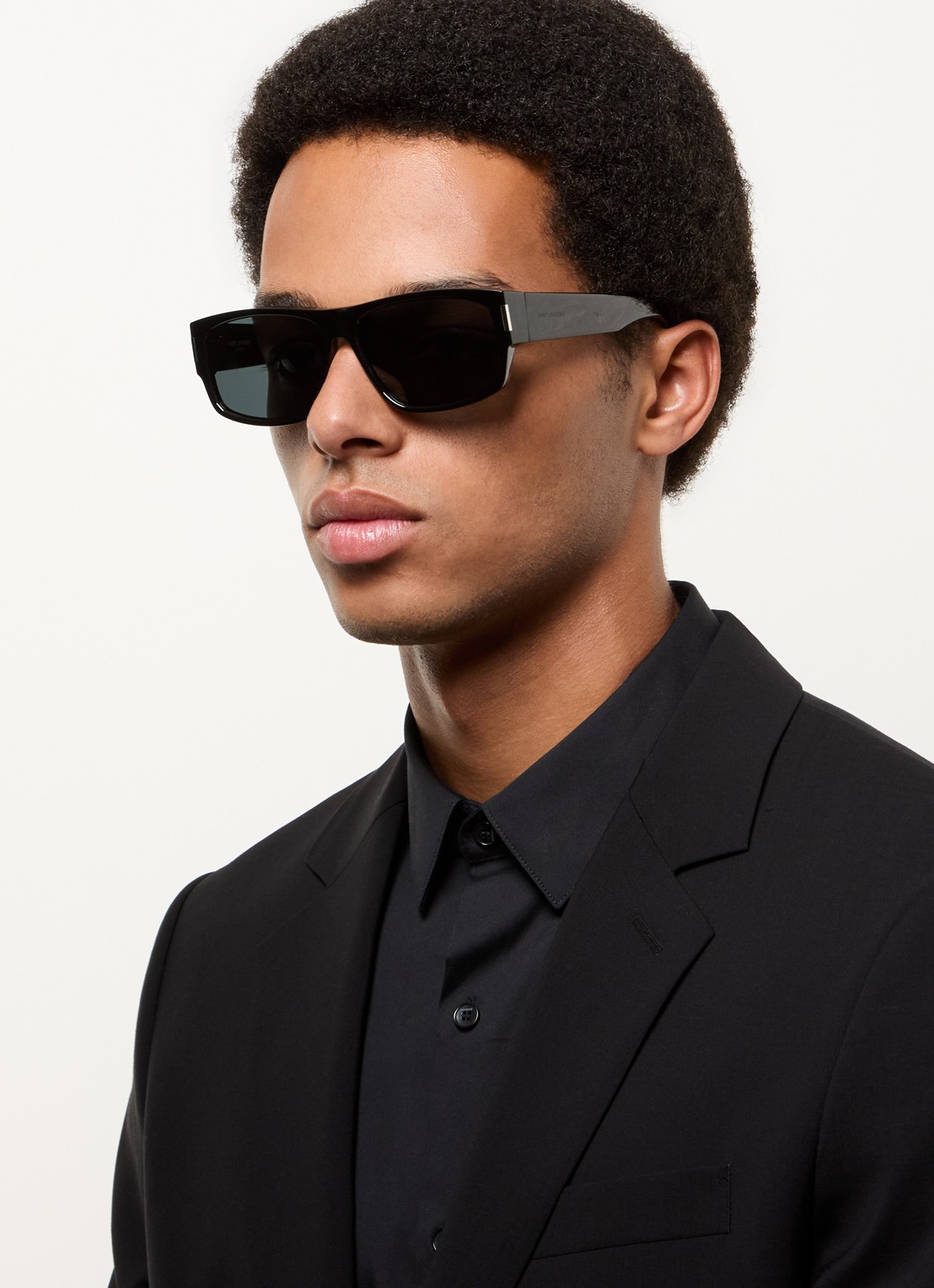 Saint Laurent Wayfarer zonnebril SL 689 - voorkant 2 zwart