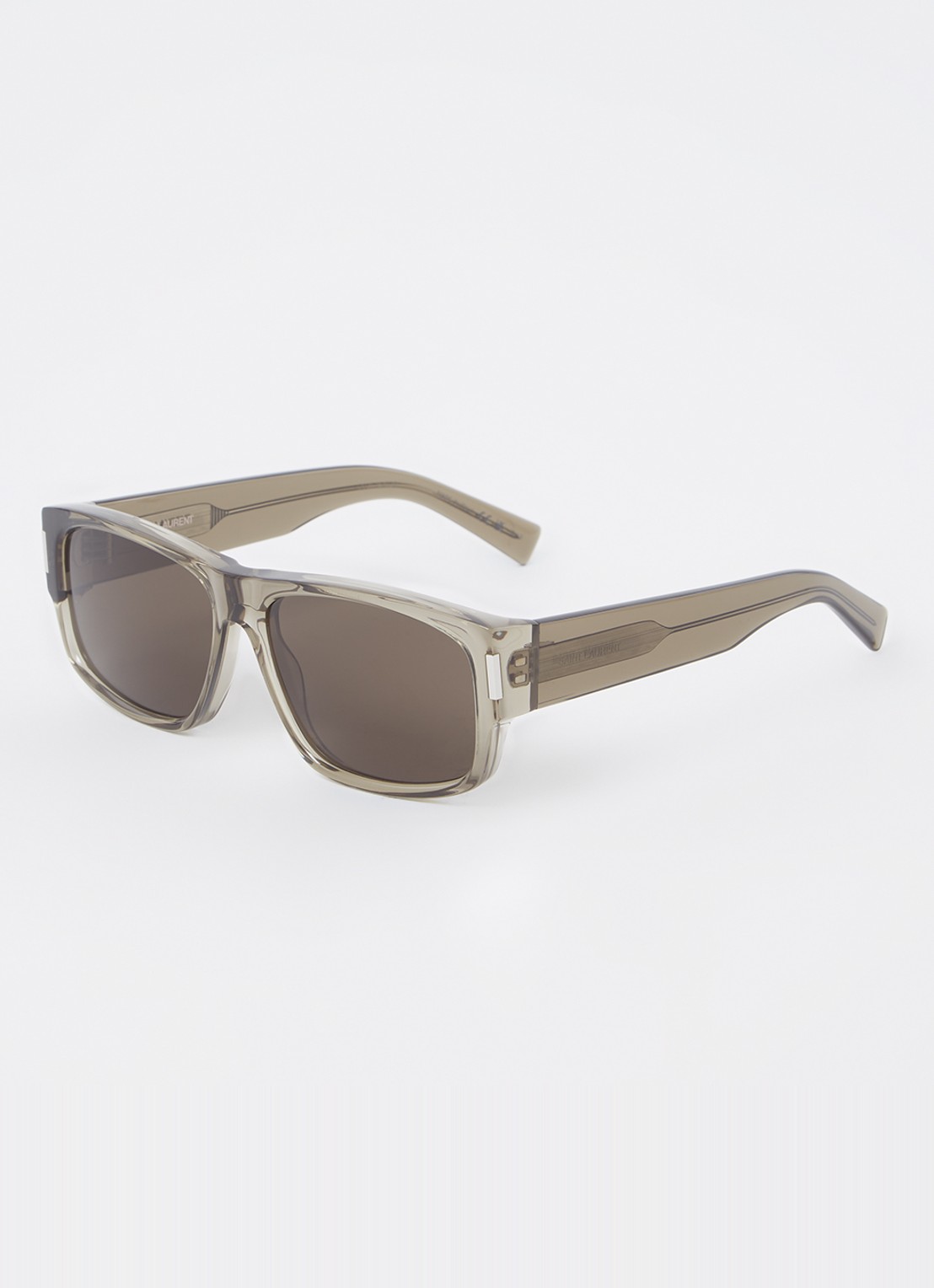 Saint Laurent Wayfarer zonnebril SL 689 - voorkant khaki