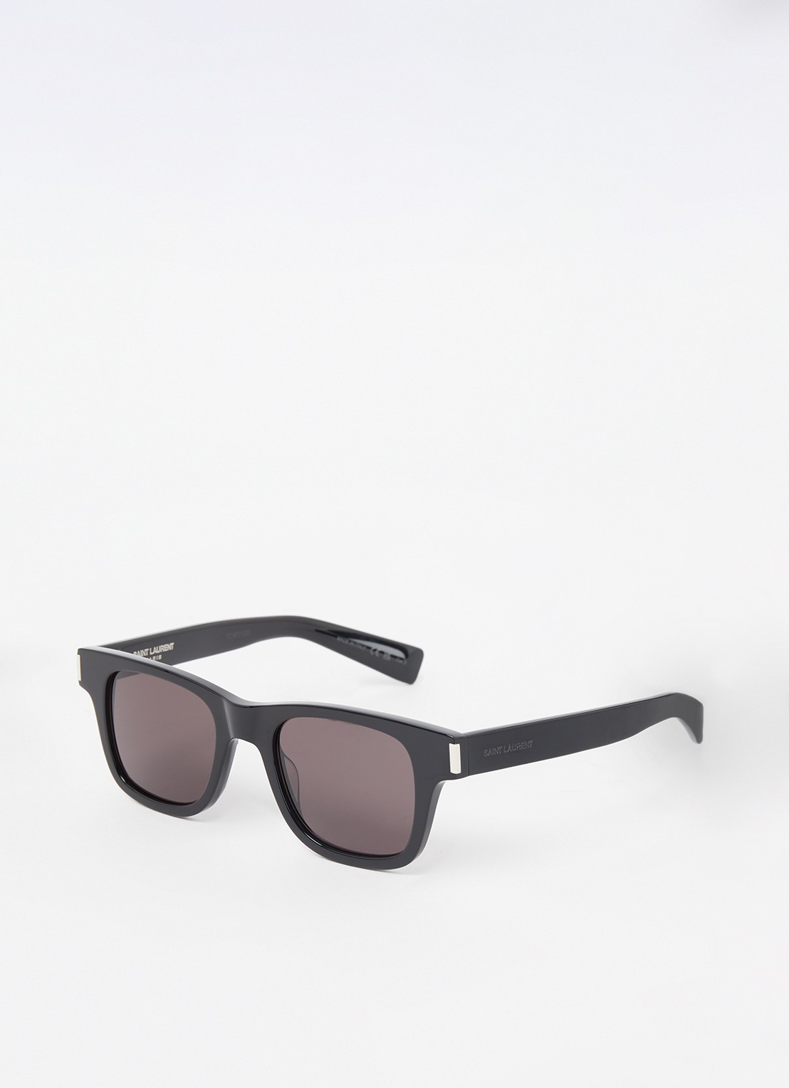 Saint Laurent Wayfarer zonnebril SL564 - voorkant zwart
