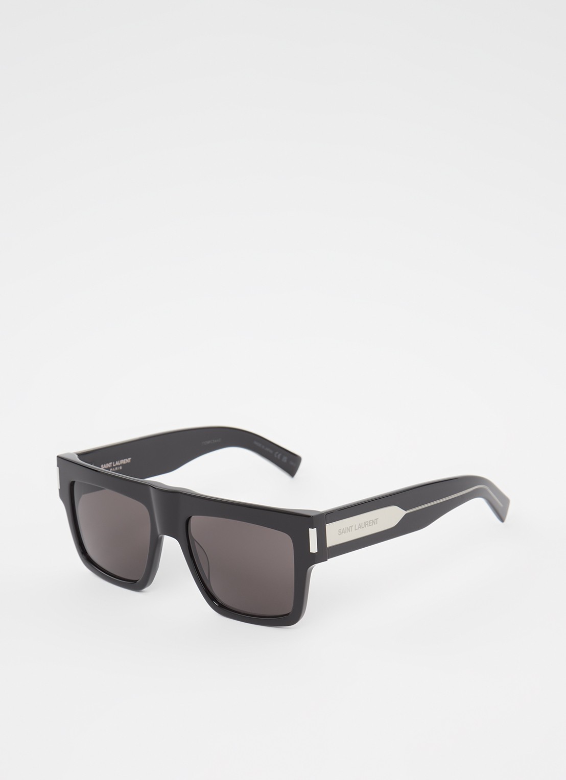 Saint Laurent Wayfarer zonnebril SL628 - voorkant zwart