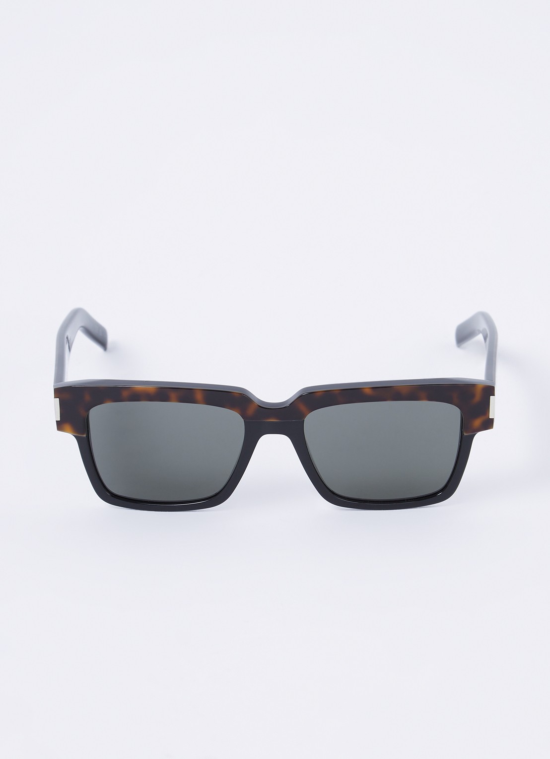 Saint Laurent Wayfarer zonnebril SL732 - detail 2 donkerbruin